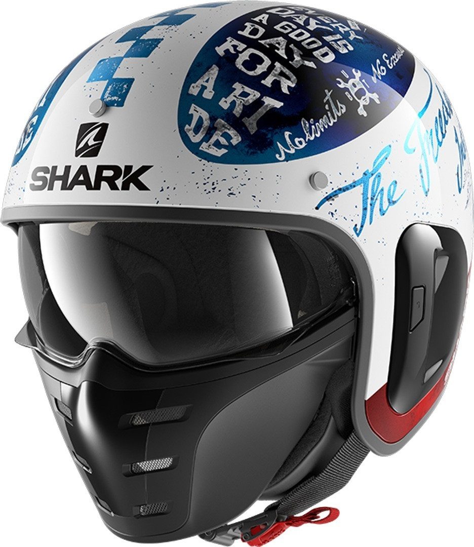 Motorradhelm S-Drak 2 Tripp In Jethelm
