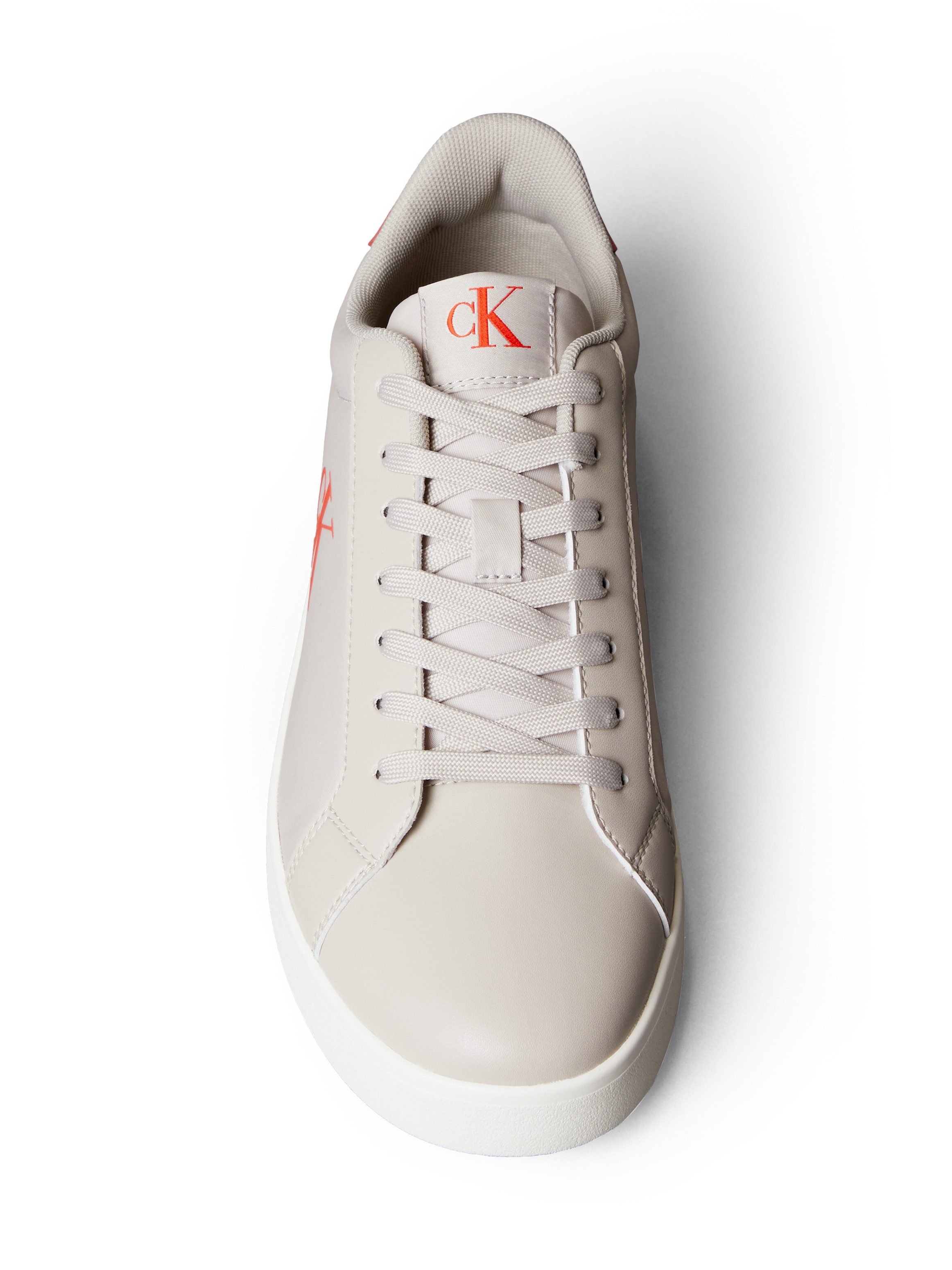 Calvin Klein Jeans 3 CUPSOLE PU Plateausneaker, Freizeitschuh, Halbschuh, Schnürschuh mit gepolstertem Schaftrand