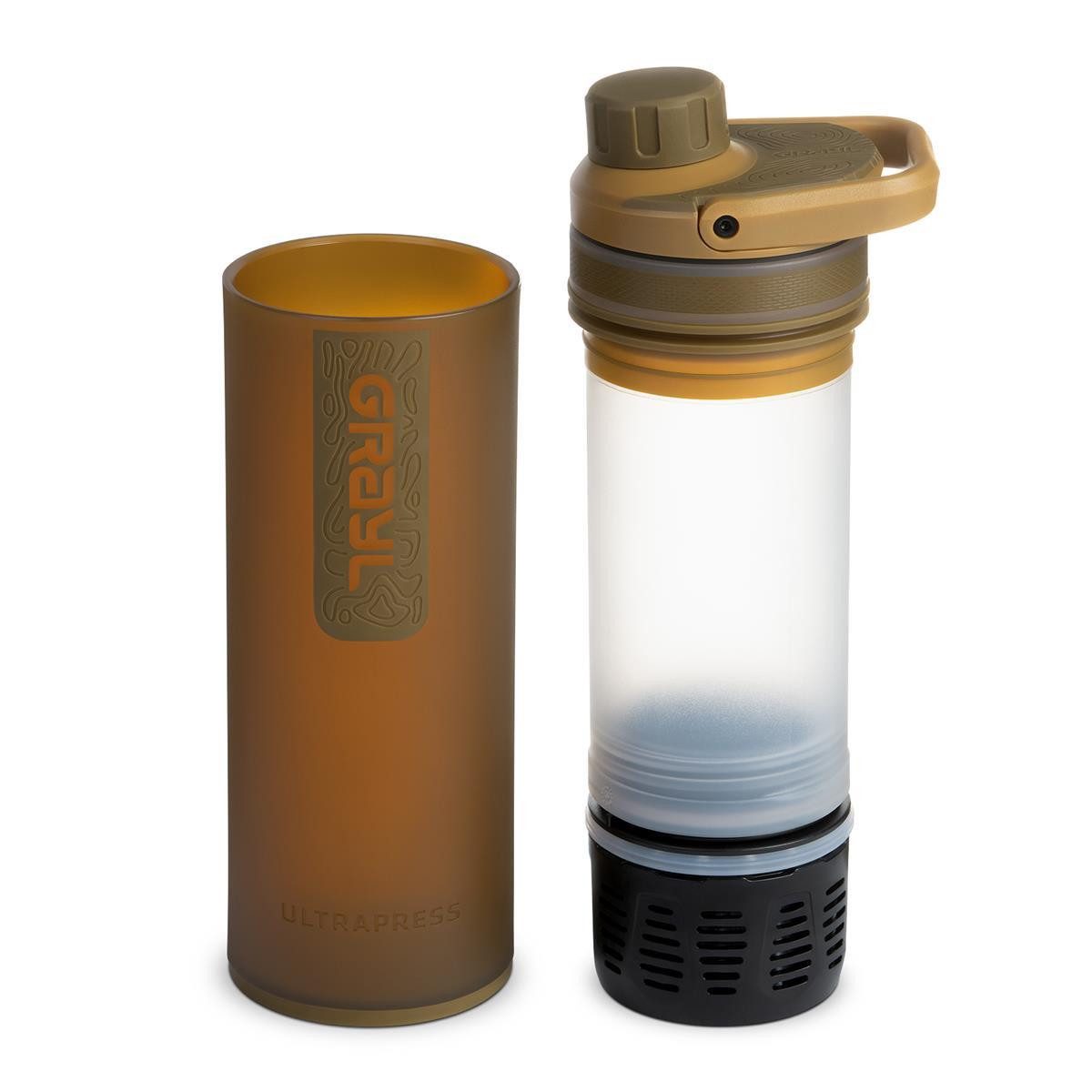 Grayl Wasserfilter GRAYL UltraPress™ Purifier Bottle + Ersatzfilter
