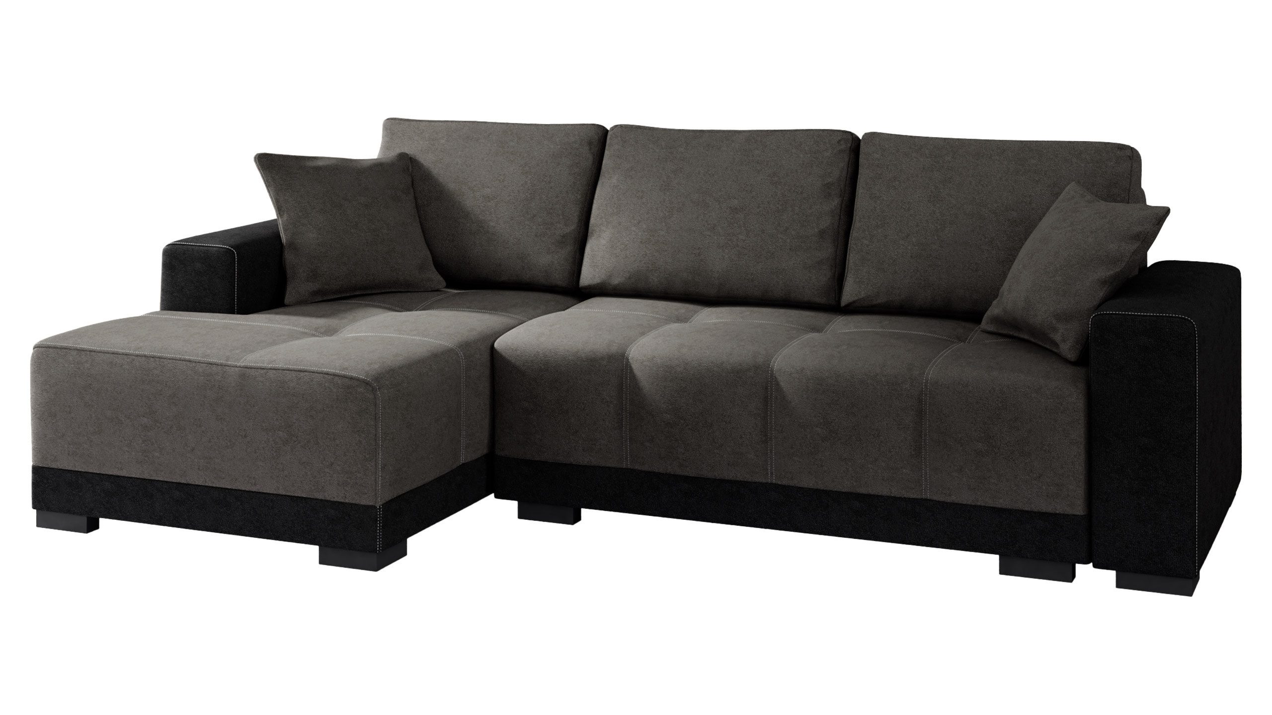 MIRJAN24 Ecksofa Dallas, mit Bettkasten und Schlaffunktion, 240x140x85 cm, günstig online kaufen