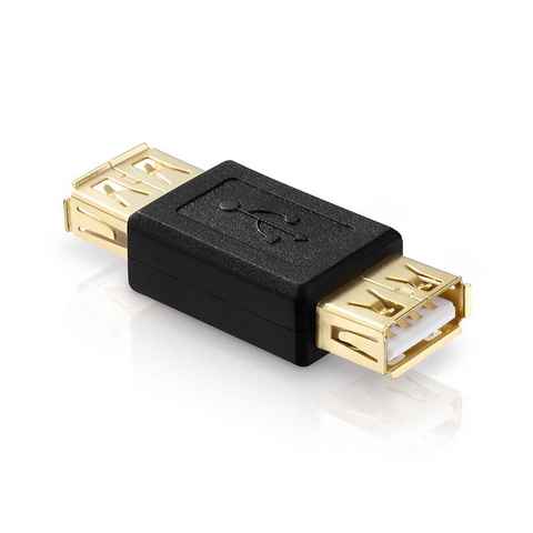adaptare adaptare 41016 USB 2.0-Adapter A-Buchse auf A-Buchse vergoldete Kontak USB-Kabel