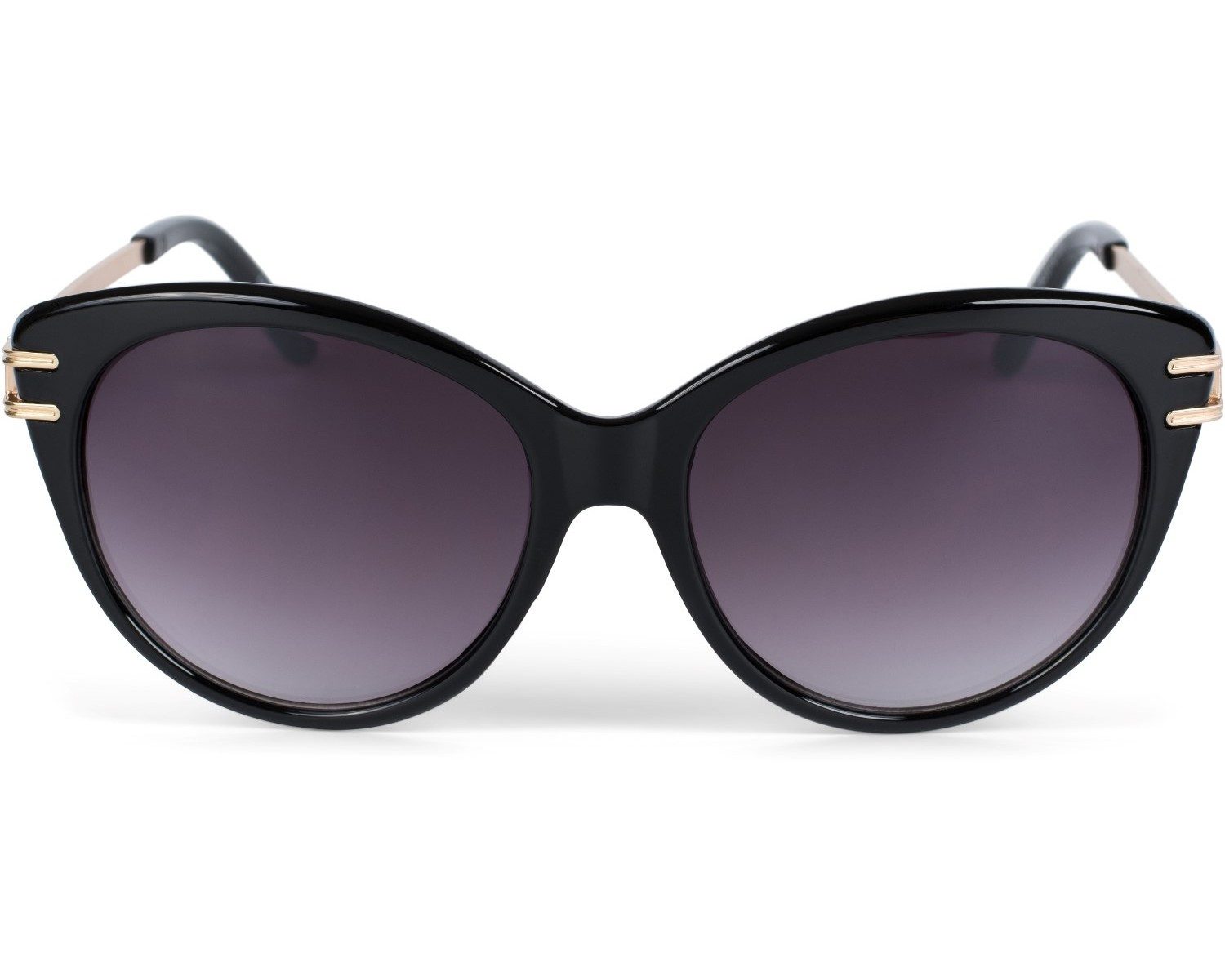 styleBREAKER Sonnenbrille Cat-Eye Sonnenbrille Schmetterling Oversize & Metallbügel (1-St) Gradient