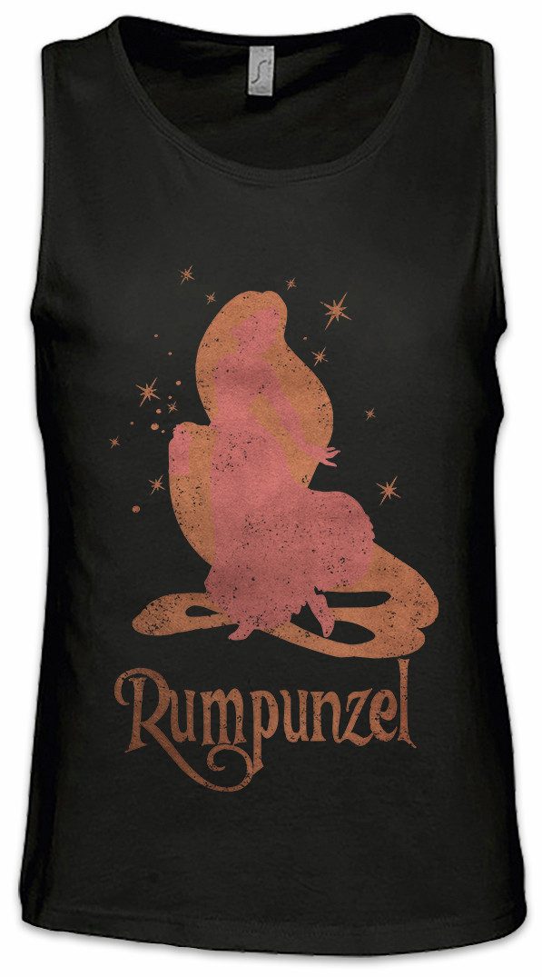Tanktop Rumpunzel Ärmelloses T-Shirt Rum Besoffen Karneval Fasching Kostüm