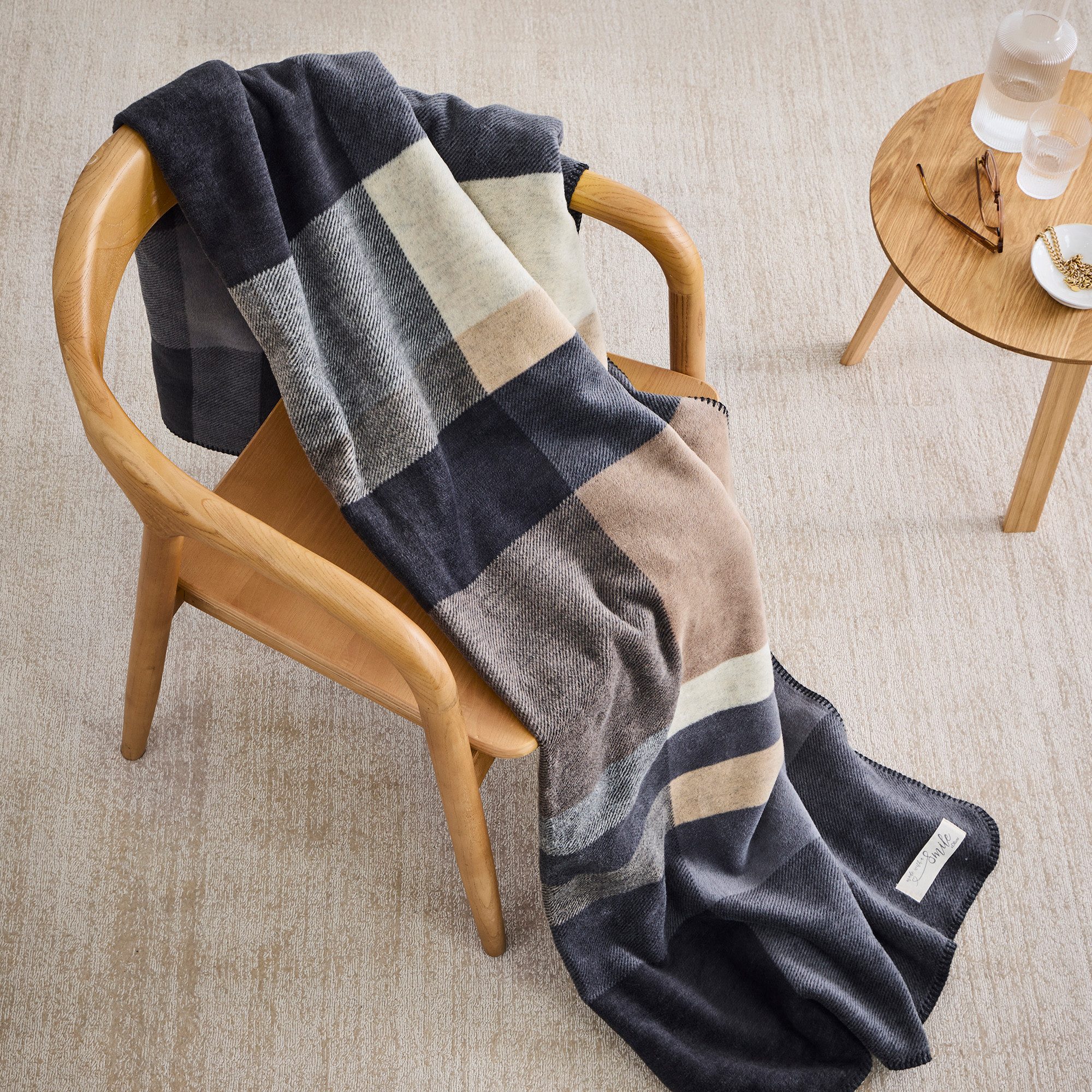 Wohndecke Wohndecke s.Oliver, s.Oliver, mit elegantem Karo günstig online kaufen