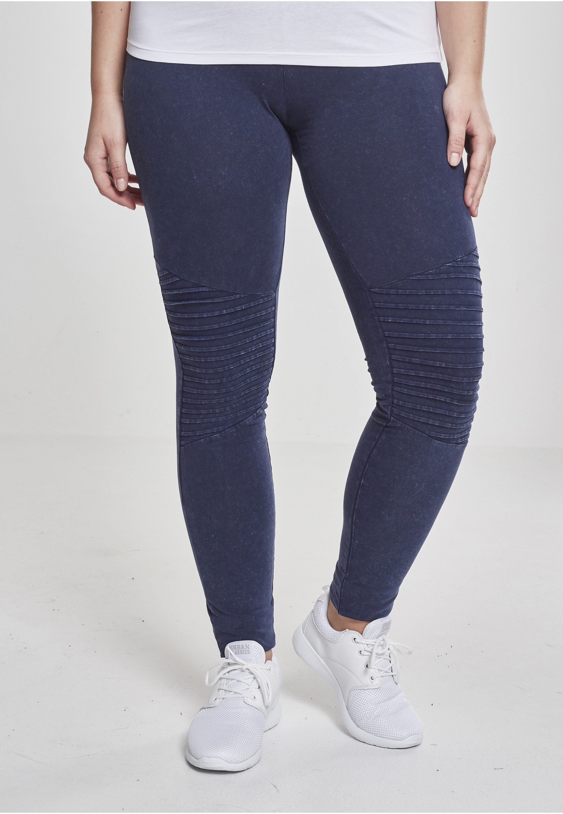 URBAN CLASSICS Leggings Urban Classics Damen Ladies Denim Jersey Leggings (1-tlg)