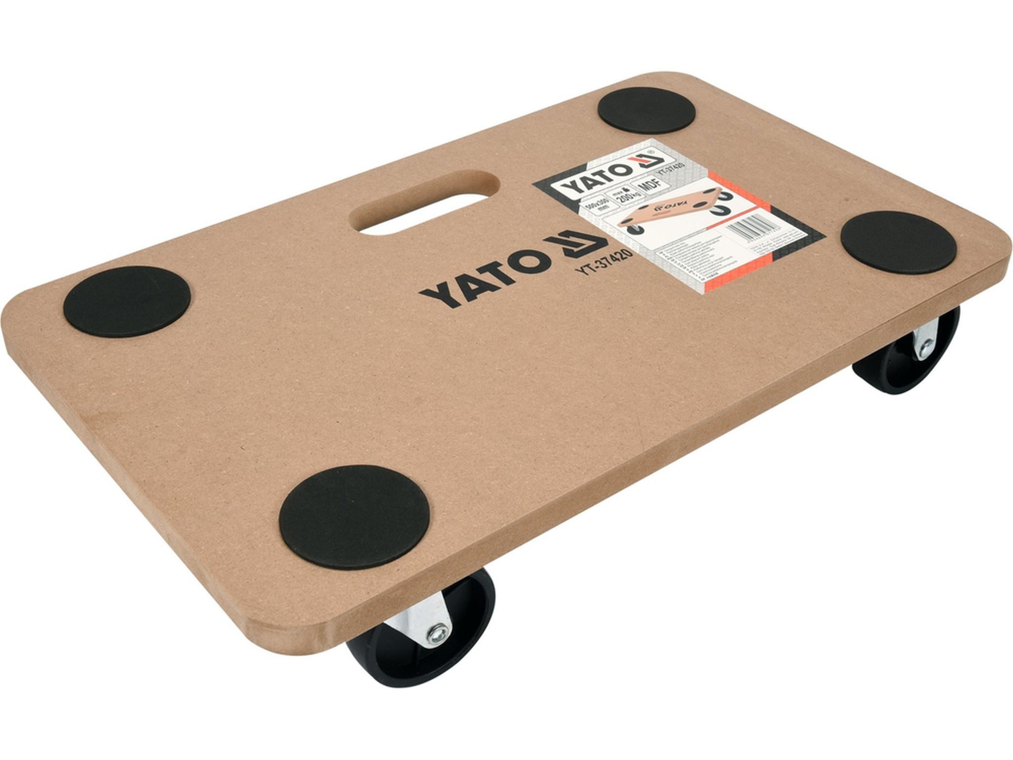 Yato Transportwagen Transportplatform Wagen Werkstatt TRAGFÄHIGKEIT 200 Kg (YT-37420), (1-St)