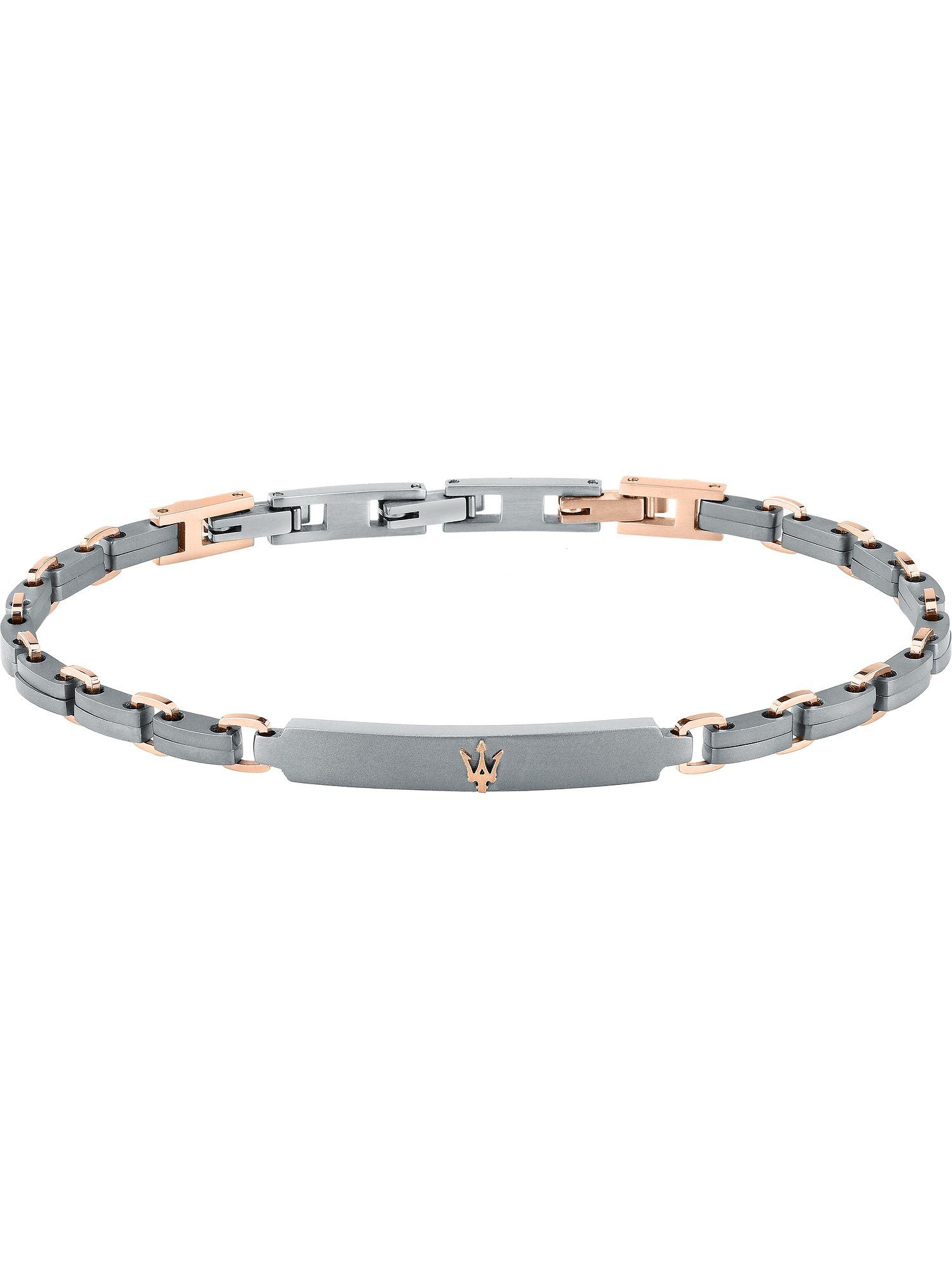 MASERATI Edelstahlarmband Maserati Herren-Armband Edelstahl, Titan