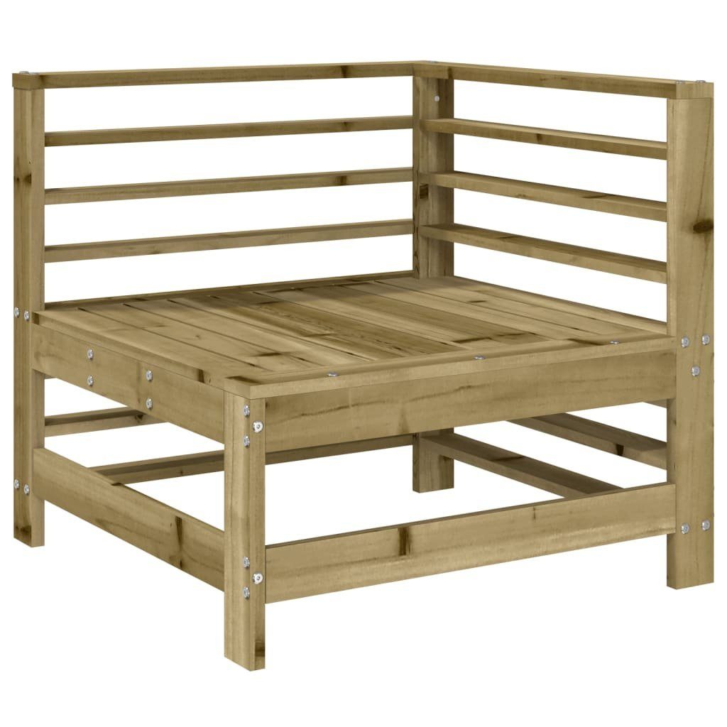 vidaXL Sofaelement Garten-Ecksofa Imprägniertes Kiefernholz (1 günstig online kaufen