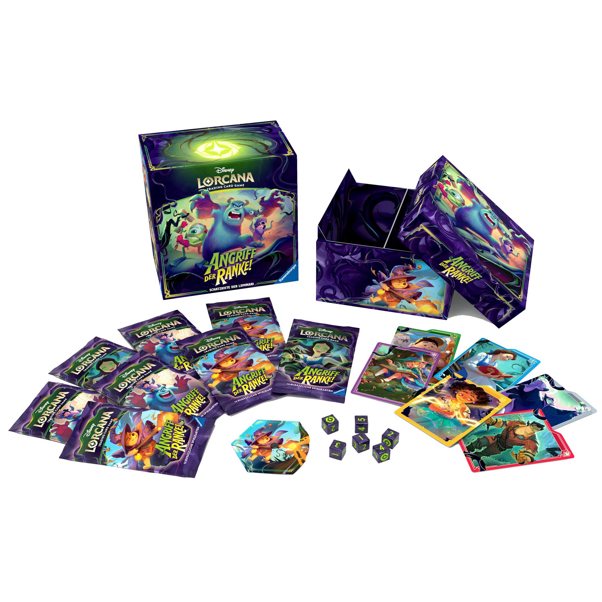 Ravensburger Sammelkarte Disney Lorcana Angriff der Ranke Schatzkiste (DE)