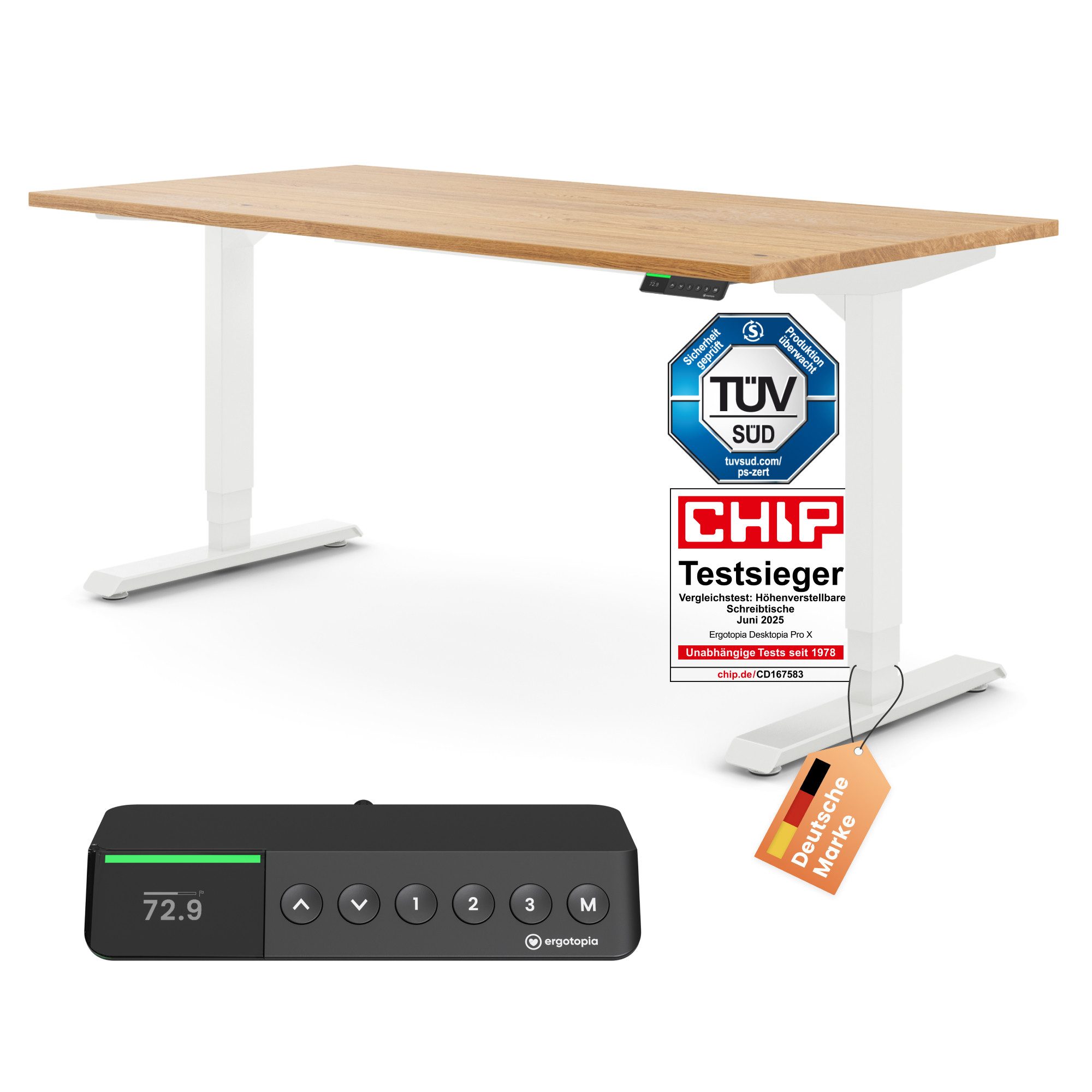 Ergotopia Schreibtisch Desktopia Pro X elektrisch günstig online kaufen