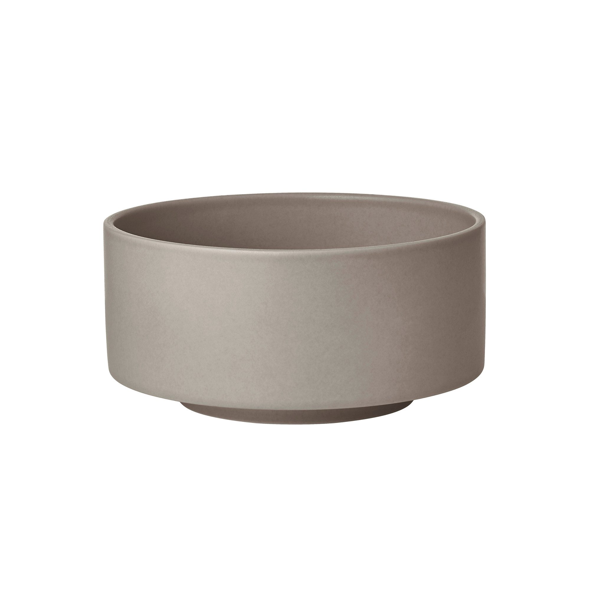 blomus Servierschale -MAKOTO- Schale, Bowl, Geschirr: Modernes Design, Steingut, (1-tlg), Zeitlose Servierschale, Matte Glasur, Unikat, Schwebend