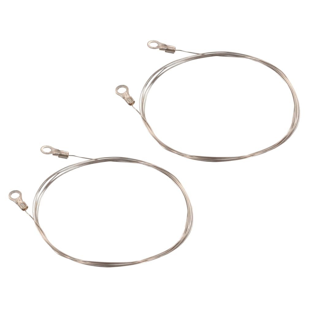 vidaXL Heißdrahtschneider Schneidedraht für Schaumstoffschneider 2 Stk. 137 cm