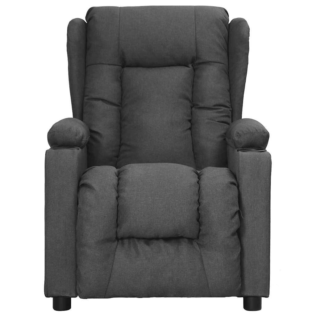 vidaXL Massagesessel Massagesessel mit Aufstehhilfe Dunkelgrau günstig online kaufen