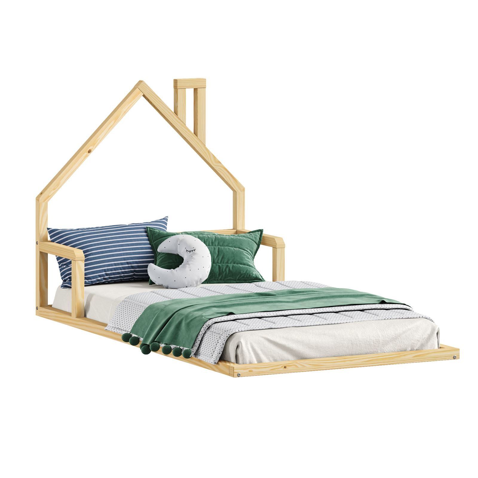 IDIMEX Kinderbett ELOA, Bodenbett Kinderbett 90x200 günstig online kaufen