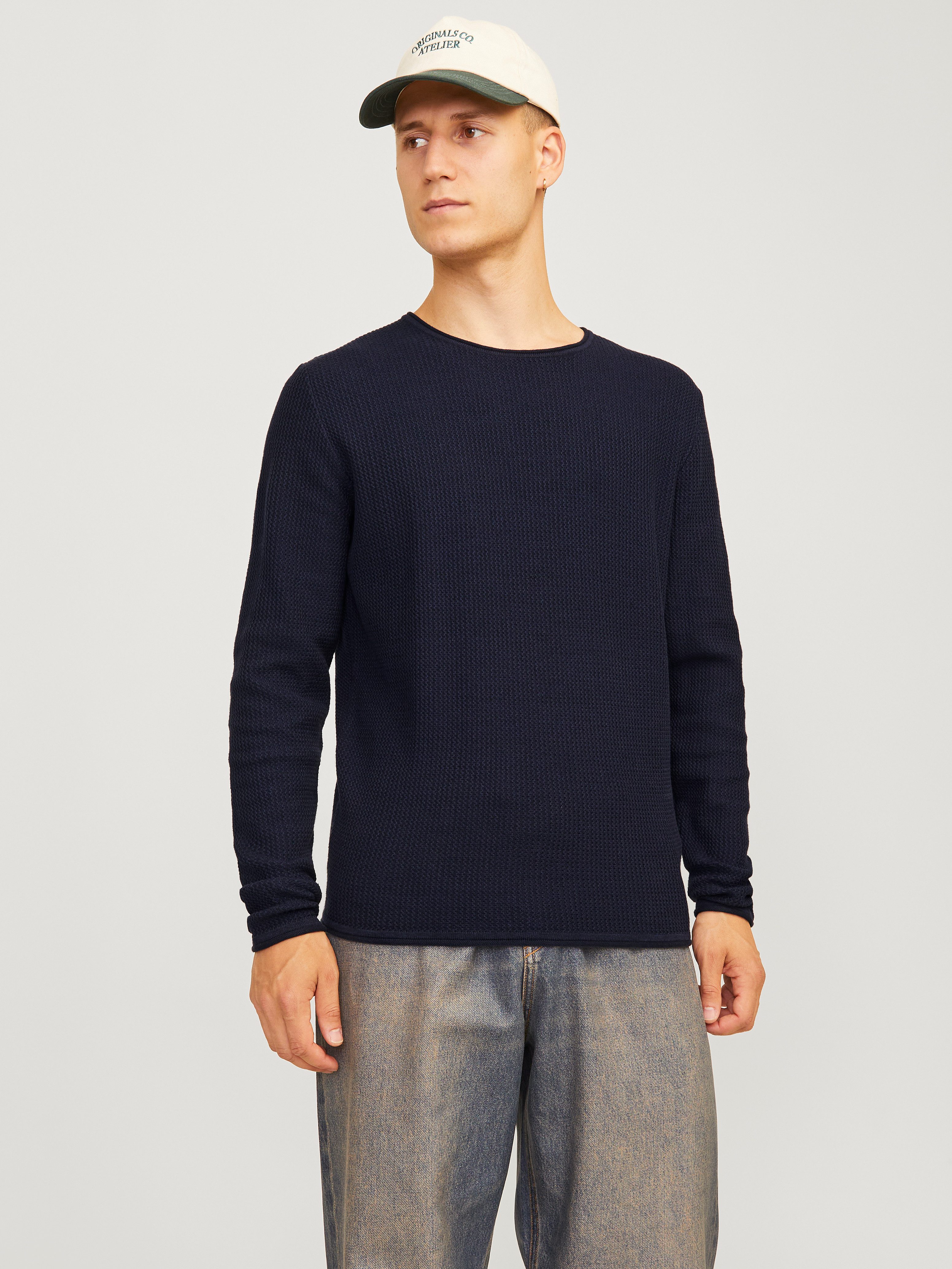 Rundhalspullover JJECOOPER KNIT CREW NECK NOOS