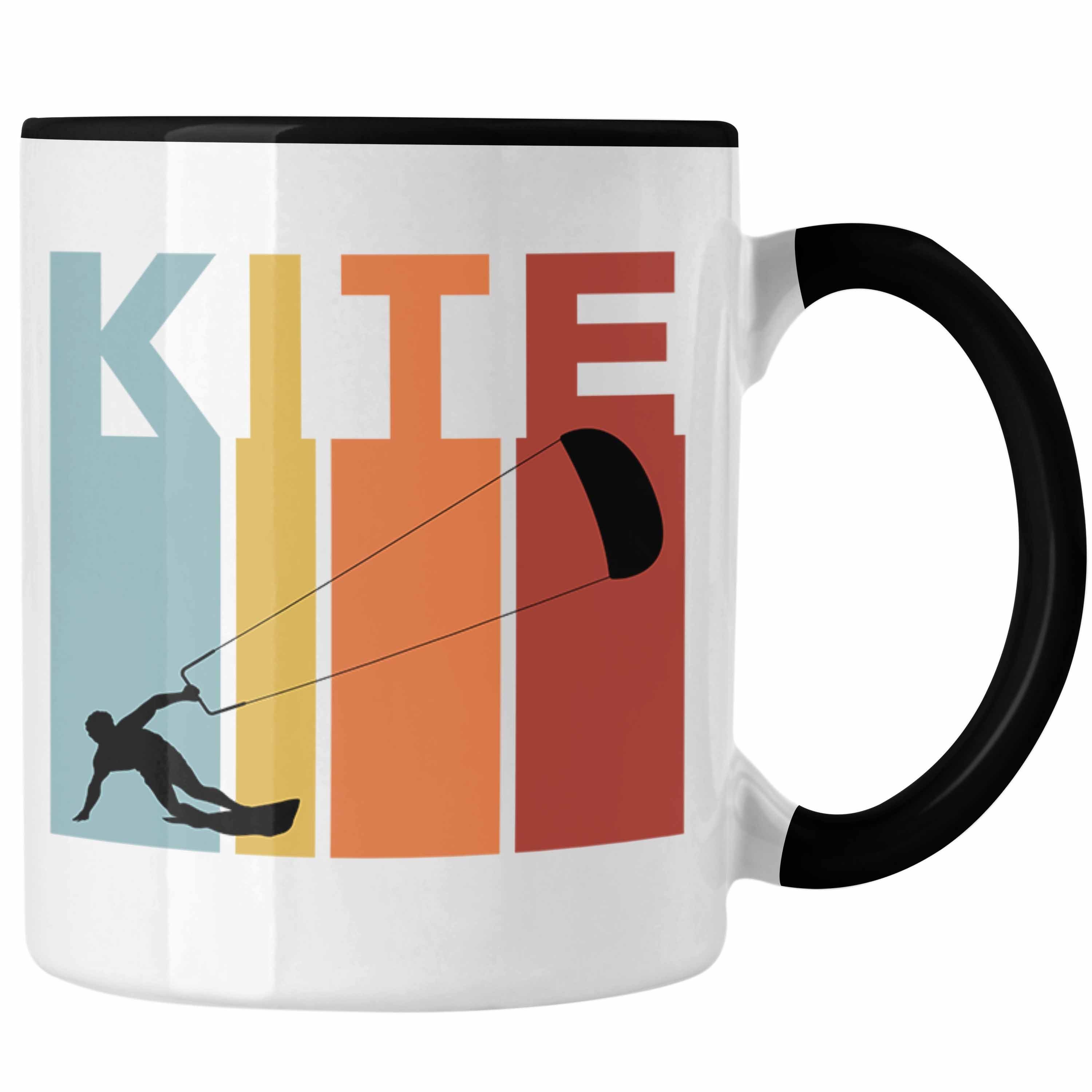 Trendation Tasse Trendation - Kitesurf Kitesurfen Geschenk Tasse Kite Surfender Kitesur