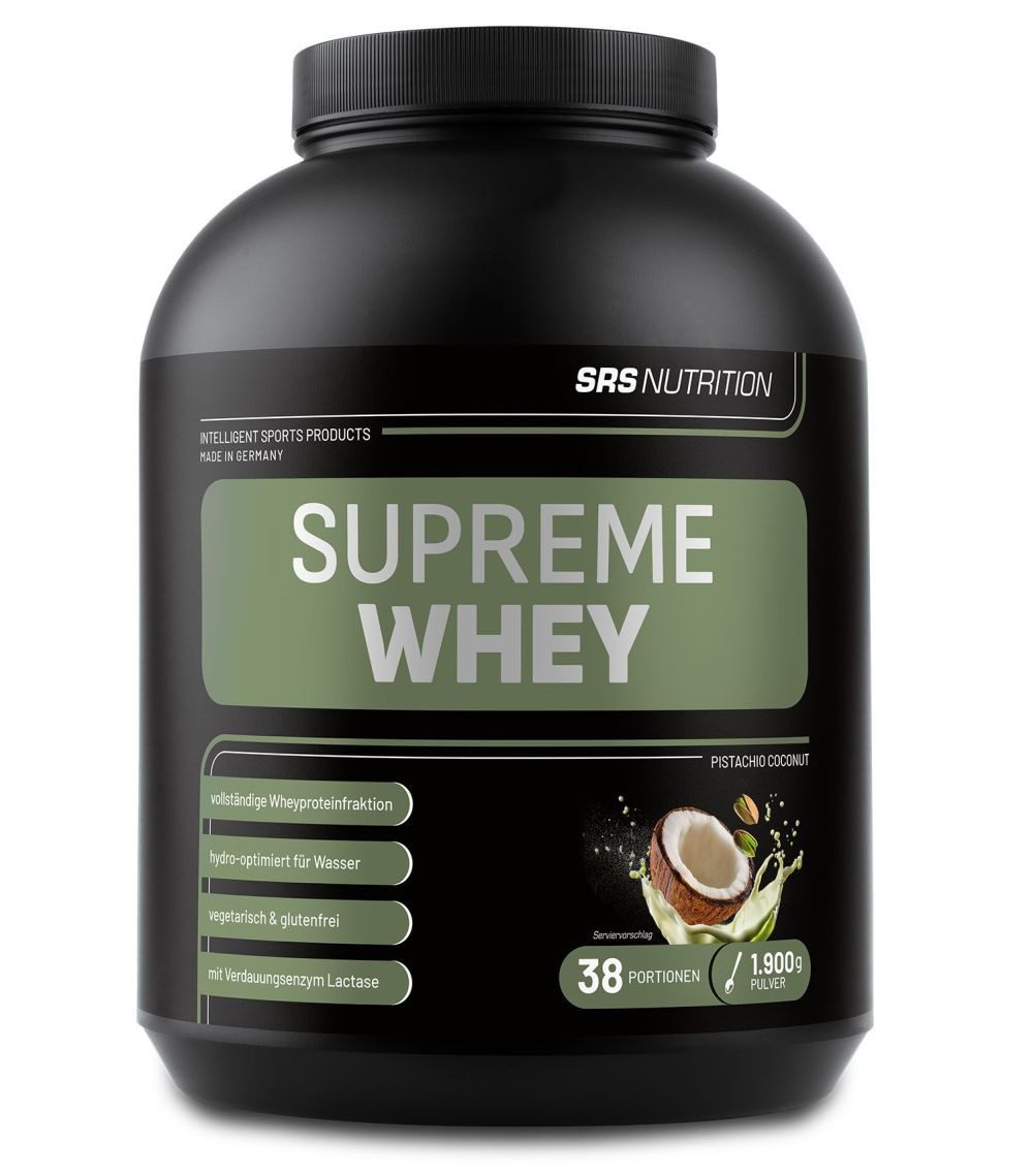 SRS™ SRS Supreme Whey - 1900g - Dose Pulver