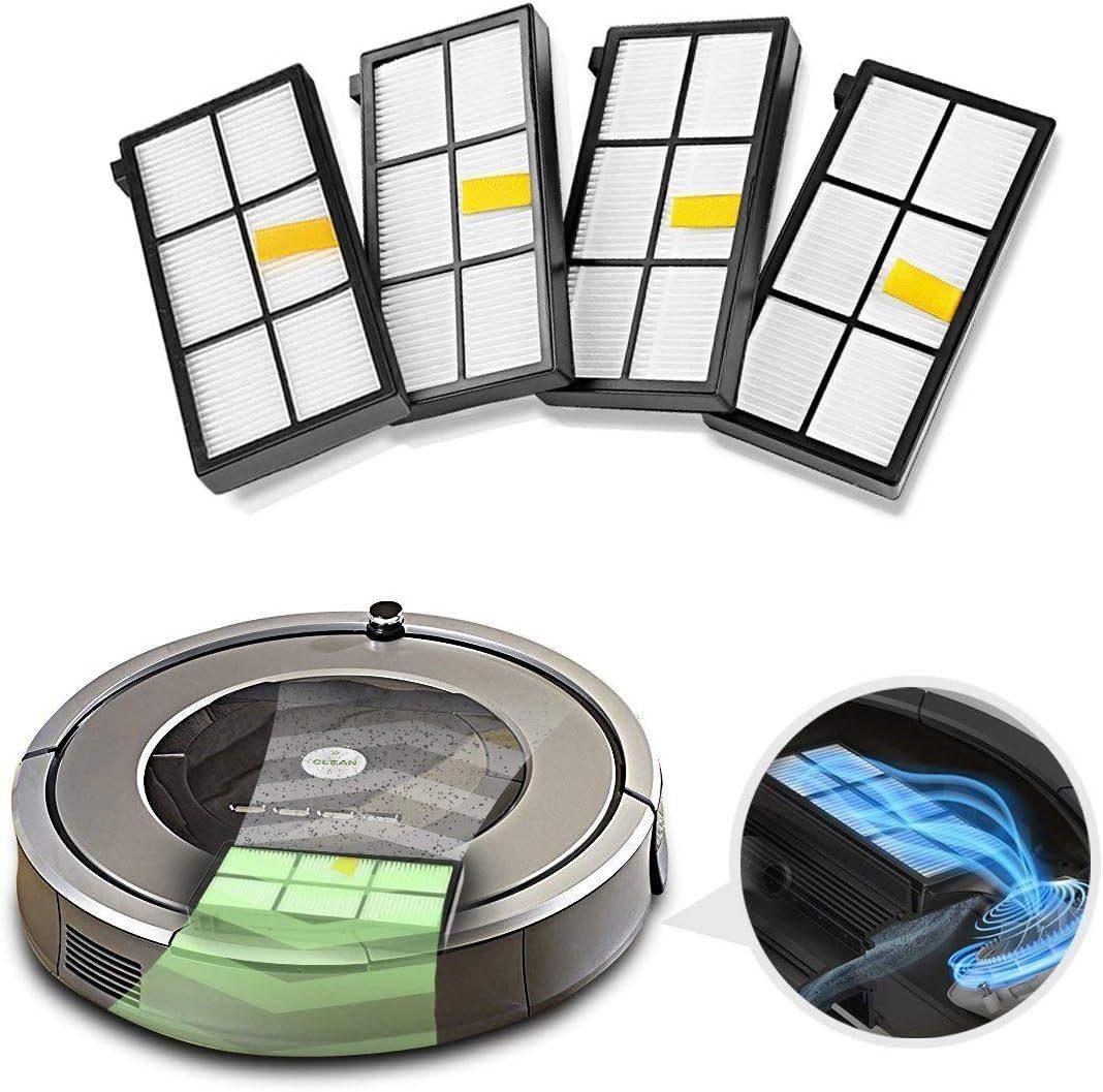 LENBEST Saugroboter Kit Bürsten Ersatzteile, Roomba (20-tlg) Zubehör-Set Ersatzteile, (20-tlg), Zubehör-Set Saugroboter Roomba Zubehör