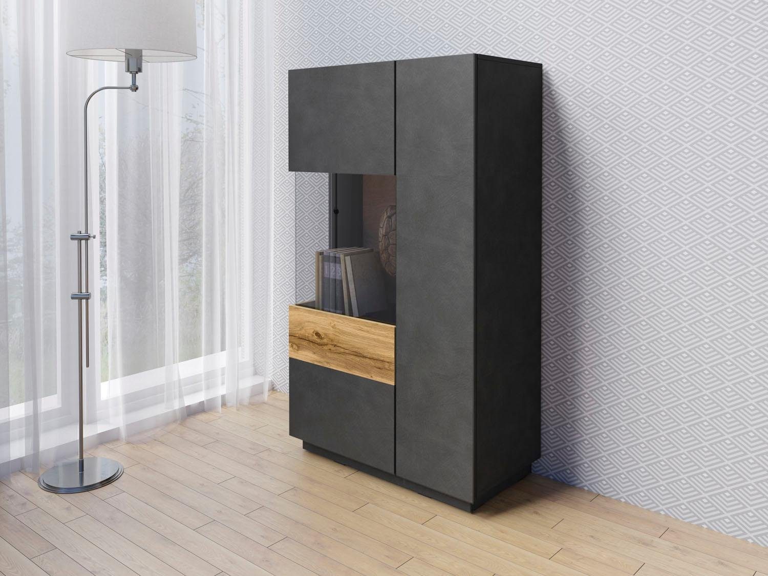 INOSIGN Vitrine SILKE Höhe 138,5 cm günstig online kaufen
