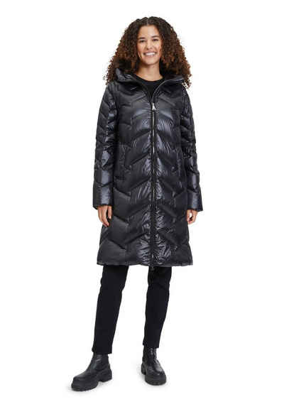 Betty Barclay Winterjacke mit Kapuze Sandwich versteppt