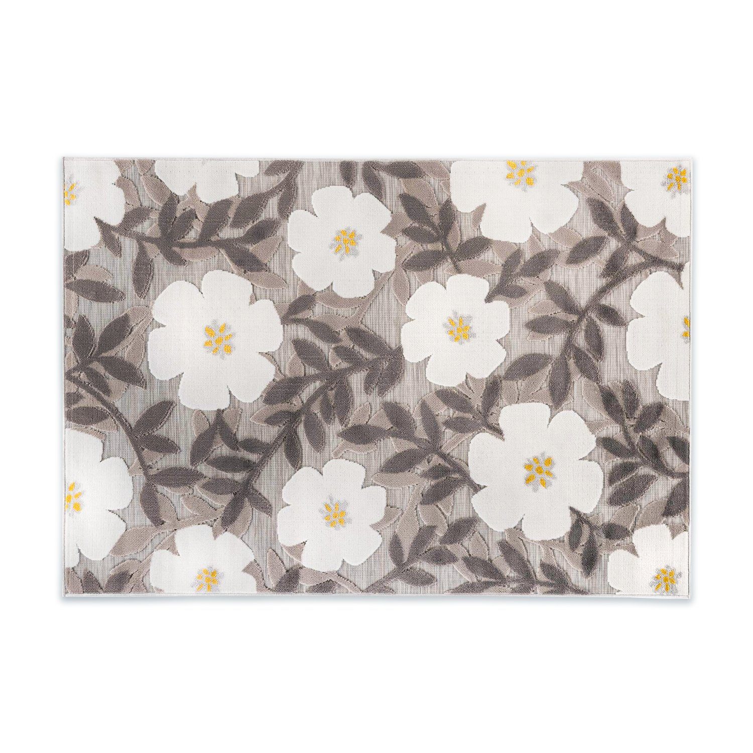 Flowers Daisy Outdoor-Teppich und für Teppich Innen und Außen, In- DomDeco