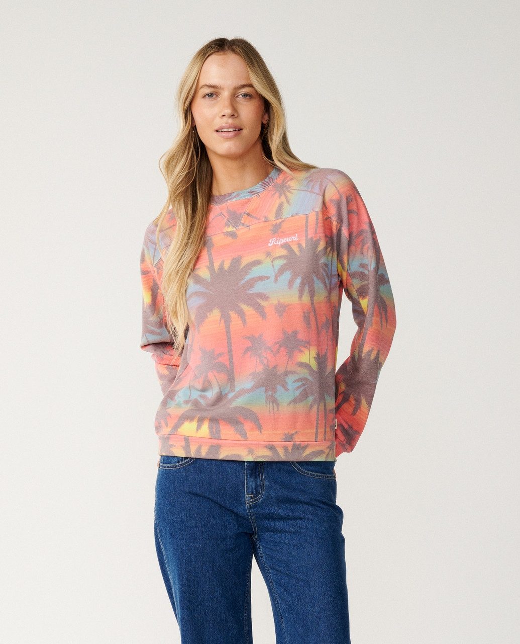 Rip Curl Sweatshirt Retro Swell Crew Sweater