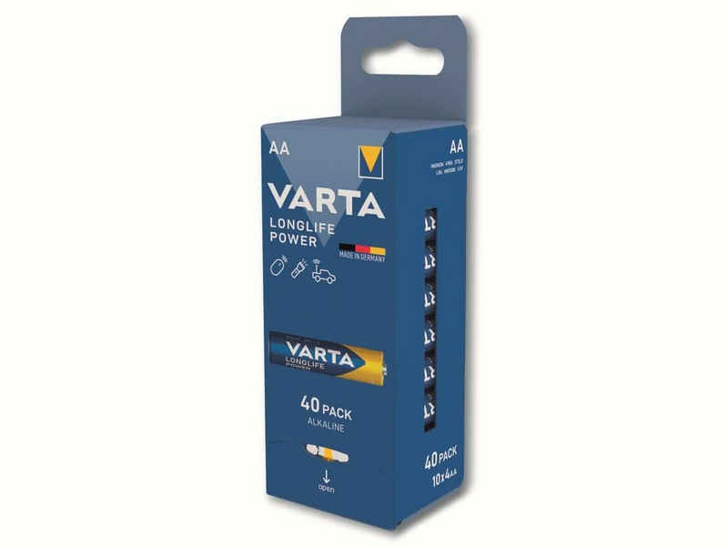 VARTA »VARTA Batterie Alkaline, Mignon, AA, LR06, 1.5V« Batterie