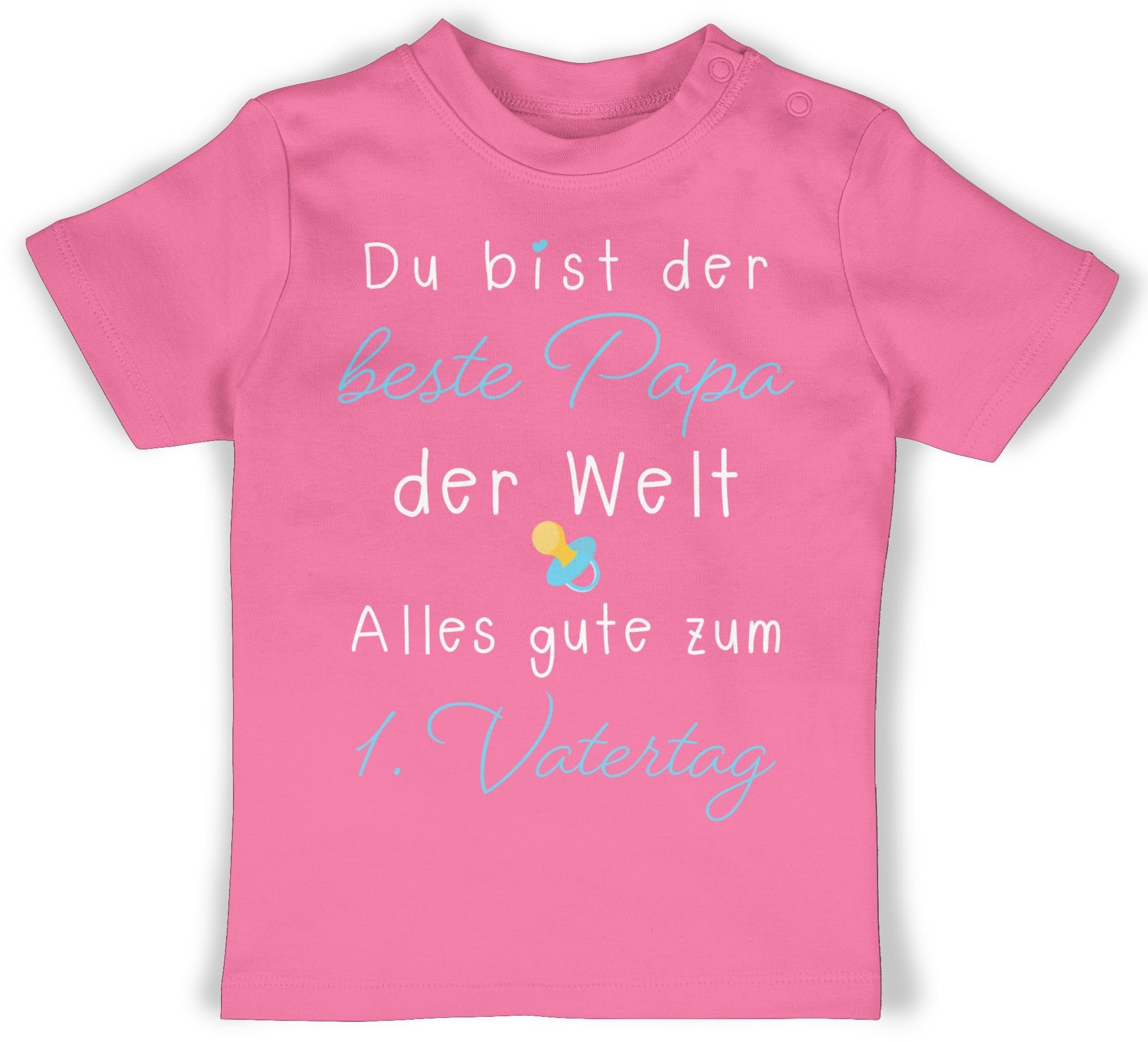 T-Shirt 1. Vatertag - Du bist der beste Papa der Welt