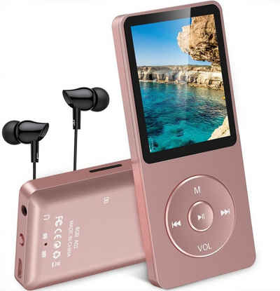 Leway »MP3 Player, 8GB verlustfrei MP3 mit 1,8 Zoll Bildschirm, 70 Stunden tragbare Musik Player mit Kopfhörer, FM Radio, Bilder, Aufnahmen, E-Buch« MP3-Player