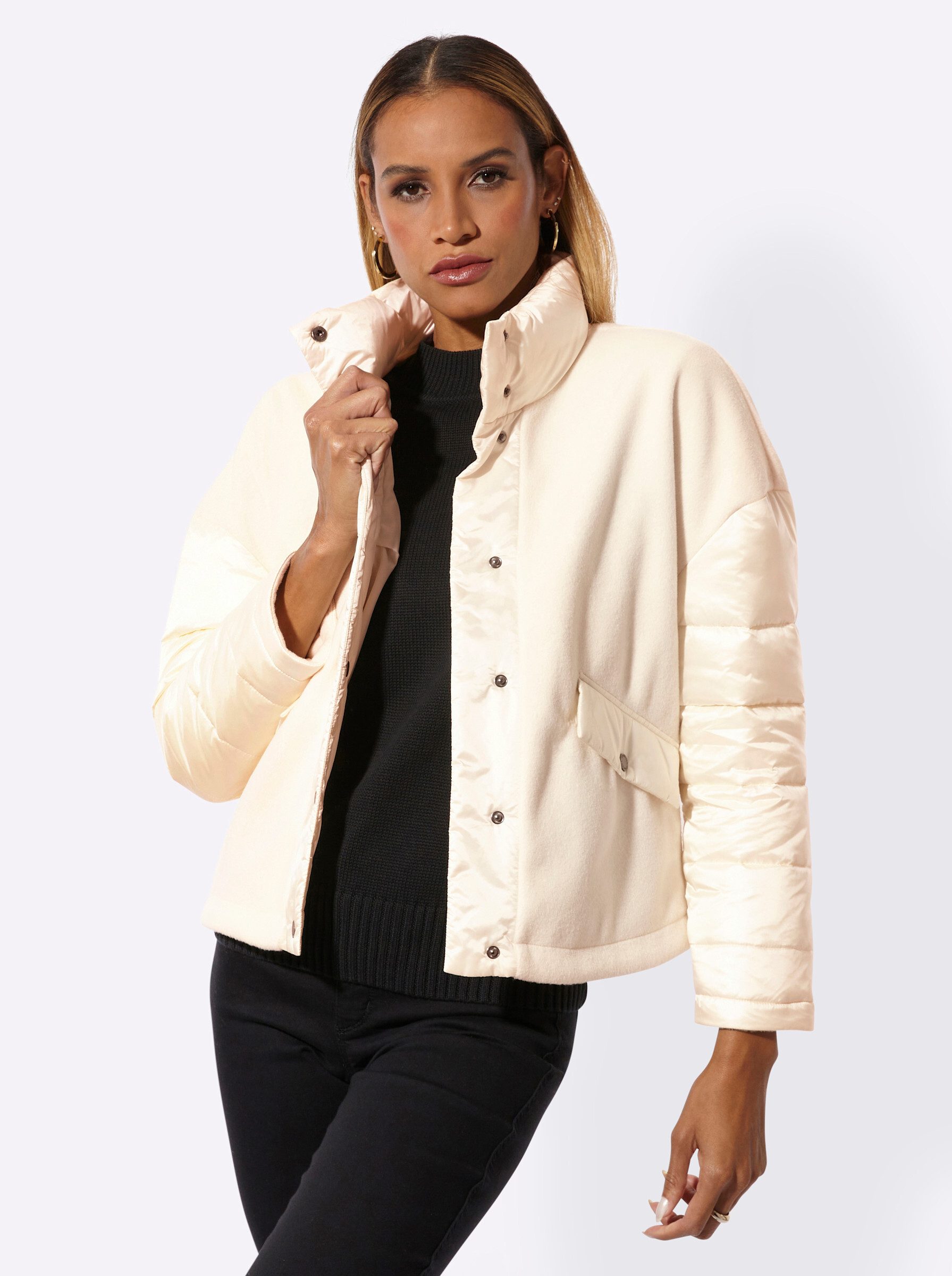 creation L Allwetterjacke Jacke Langarm