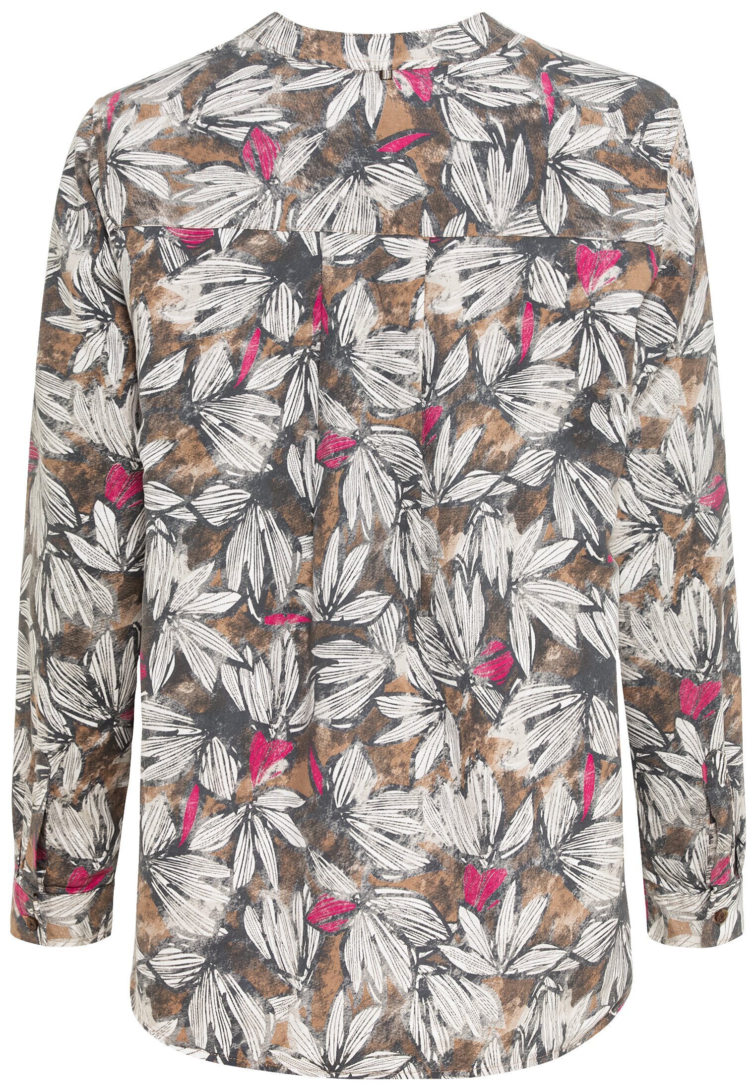 camel active Langarmbluse Schlupfbluse mit floralen günstig online kaufen