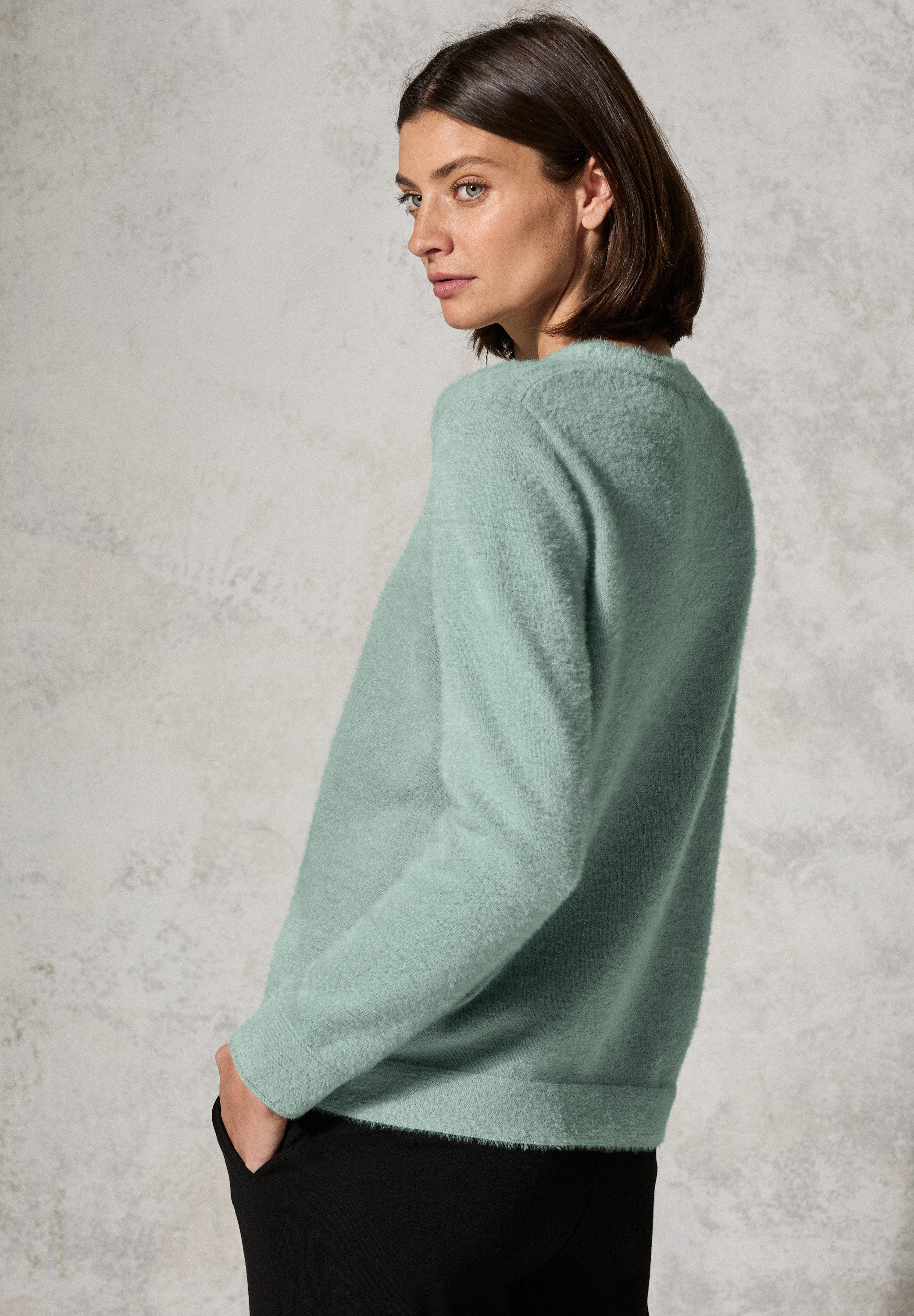 Cecil Strickpullover mit Glitzer-Details günstig online kaufen