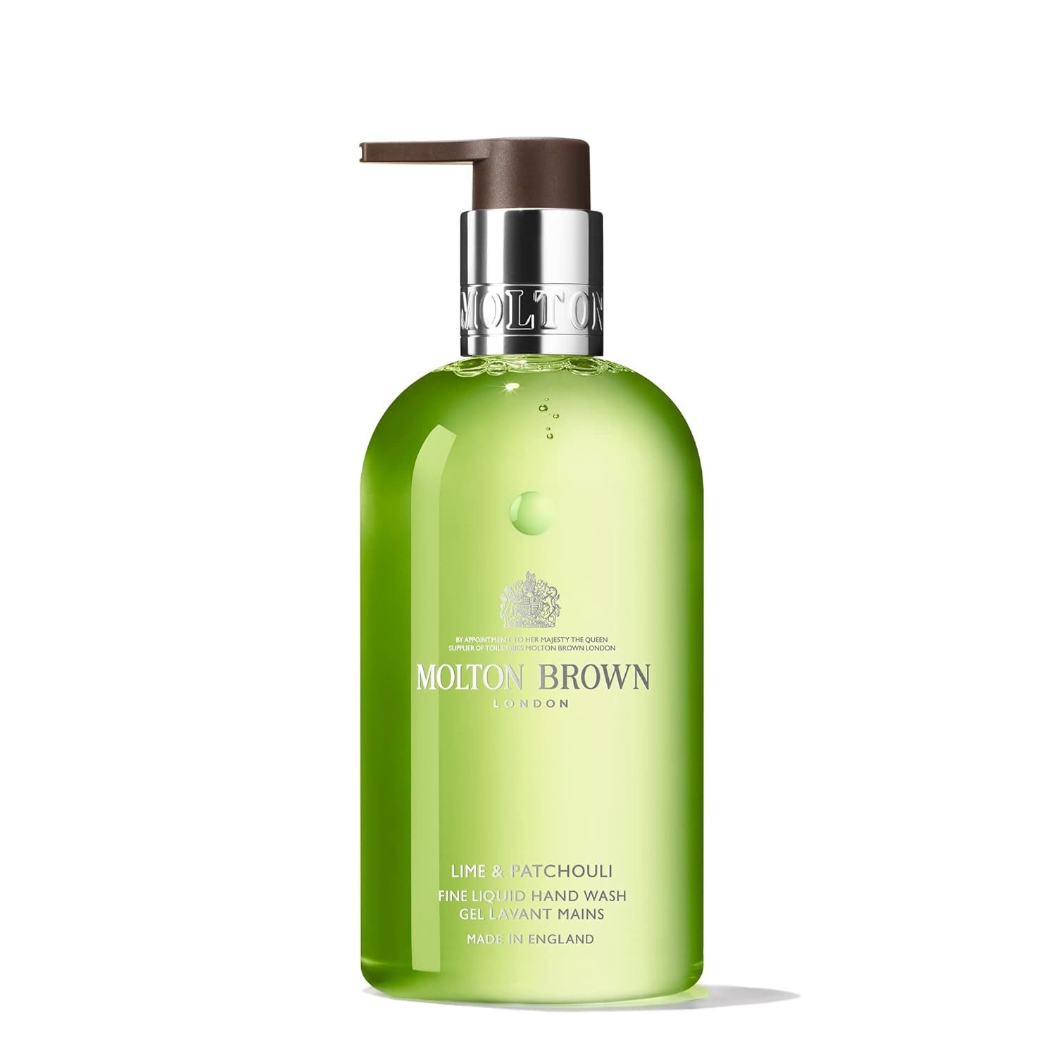MOLTON BROWN Handseife Lime & Patchouli edle Handseife 300 ml, 1-tlg.