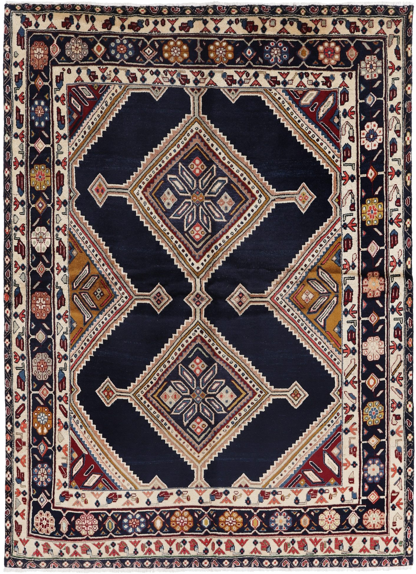 Carpet Avenue Teppich Afshar Shahr-Babak 217x156, Rechteck, Höhe: 9 mm