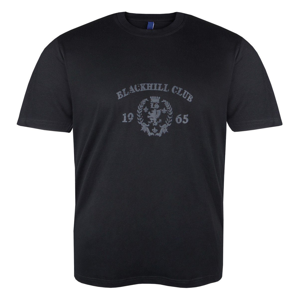 Dave's Rundhalsshirt Übergrößen Dave`s T-Shirt in schwarz - Modell: Blackhill Club