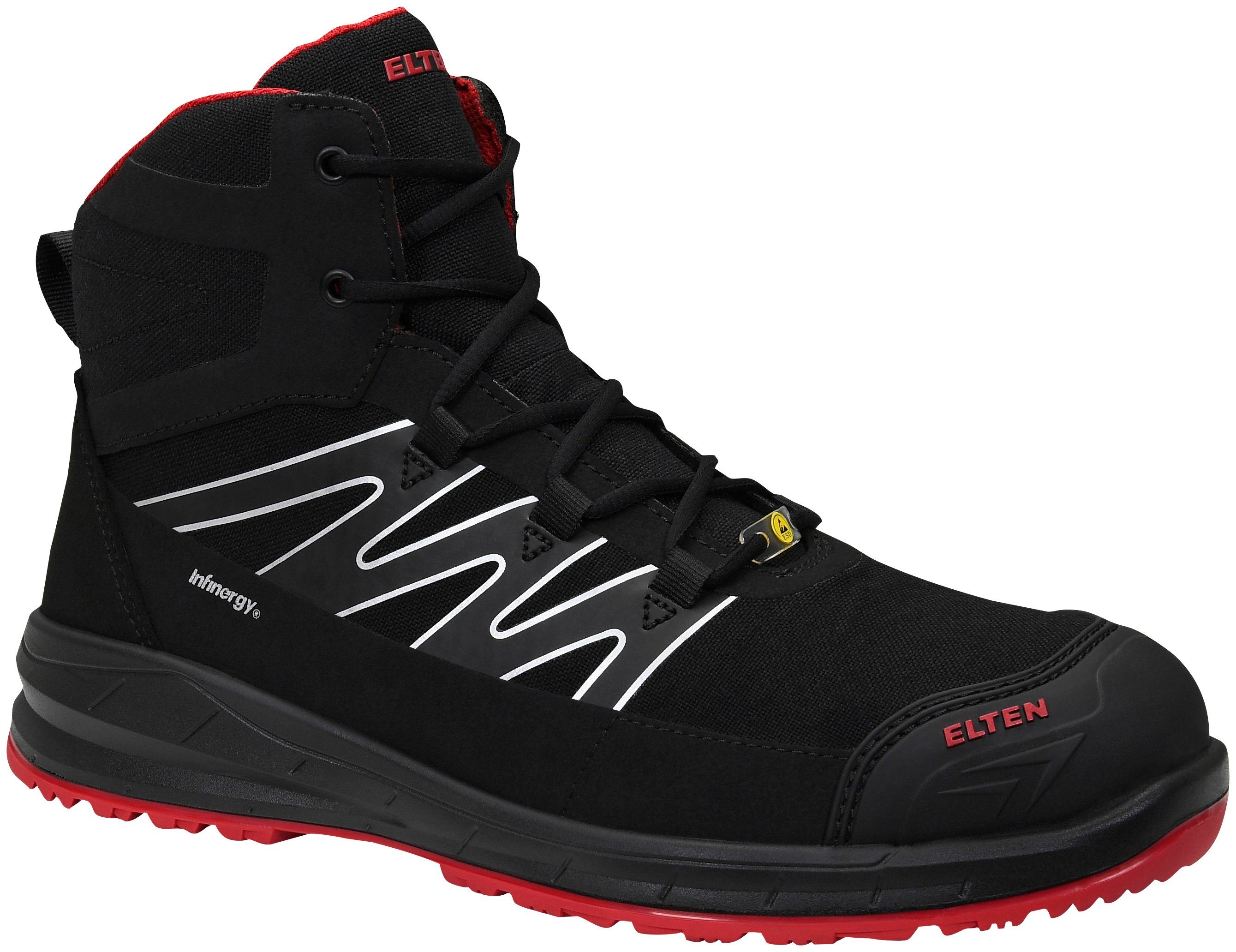 Elten MARTEN XXSports Pro S black Mid Sicherheitsstiefel ESD