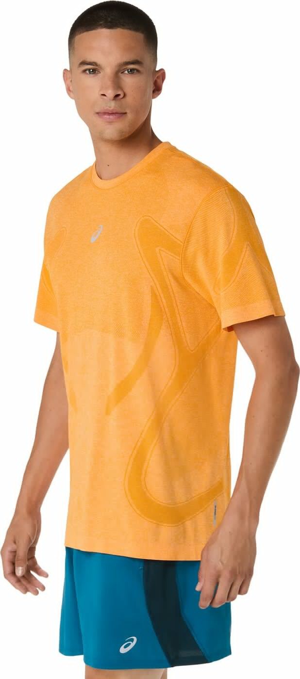 Asics Langarmshirt ROAD SEAMLESS SS TOP YAMABUKI