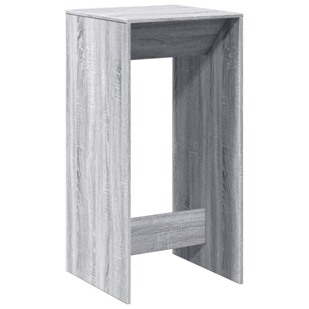 vidaXL Esstisch Bartisch Grau Sonoma 51x50x103,5 günstig online kaufen