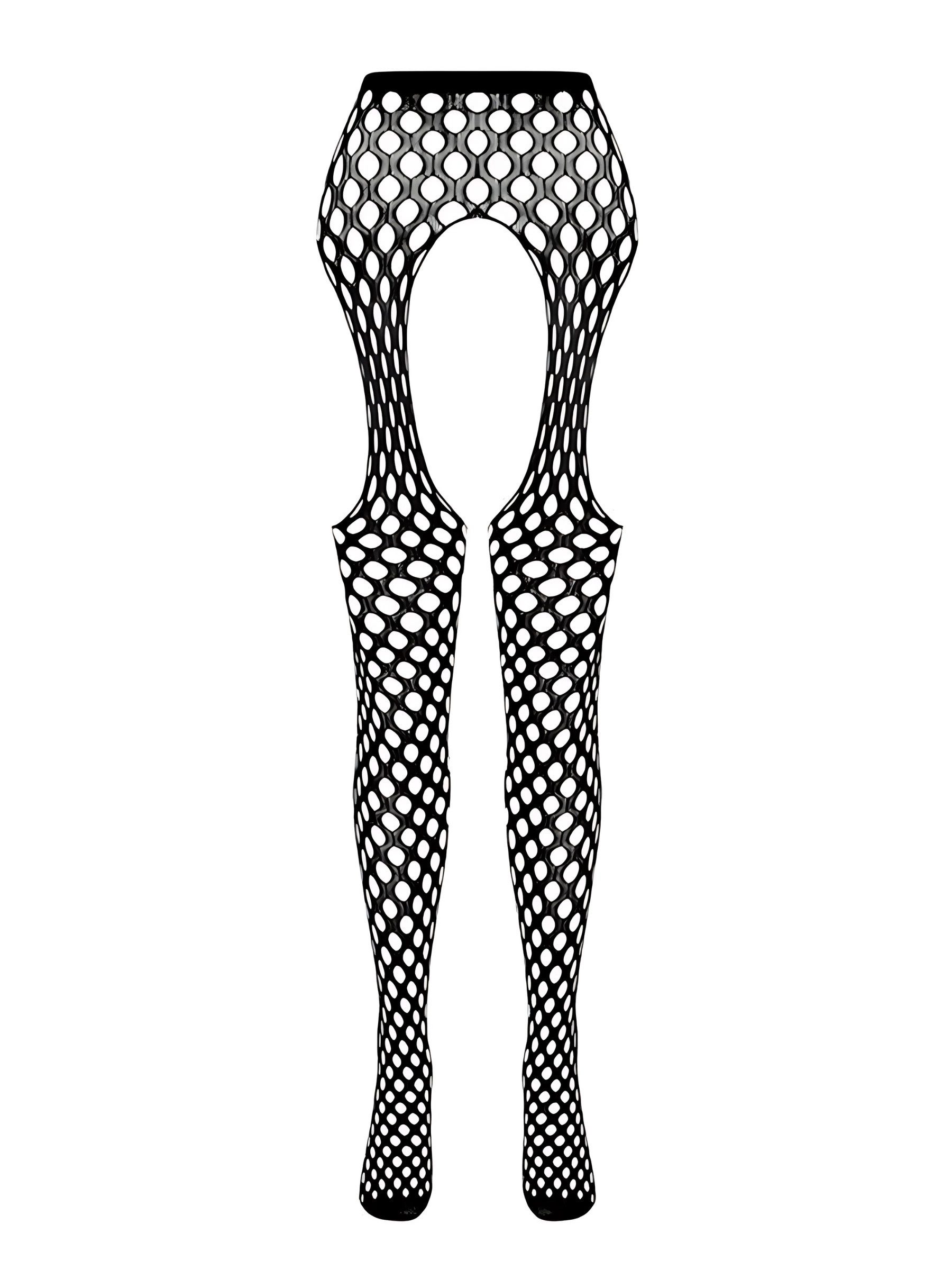 Elegant Love Highwaist Strumpfhose Sexy Damen-Netzstrumpfhose mit hoher Tai günstig online kaufen