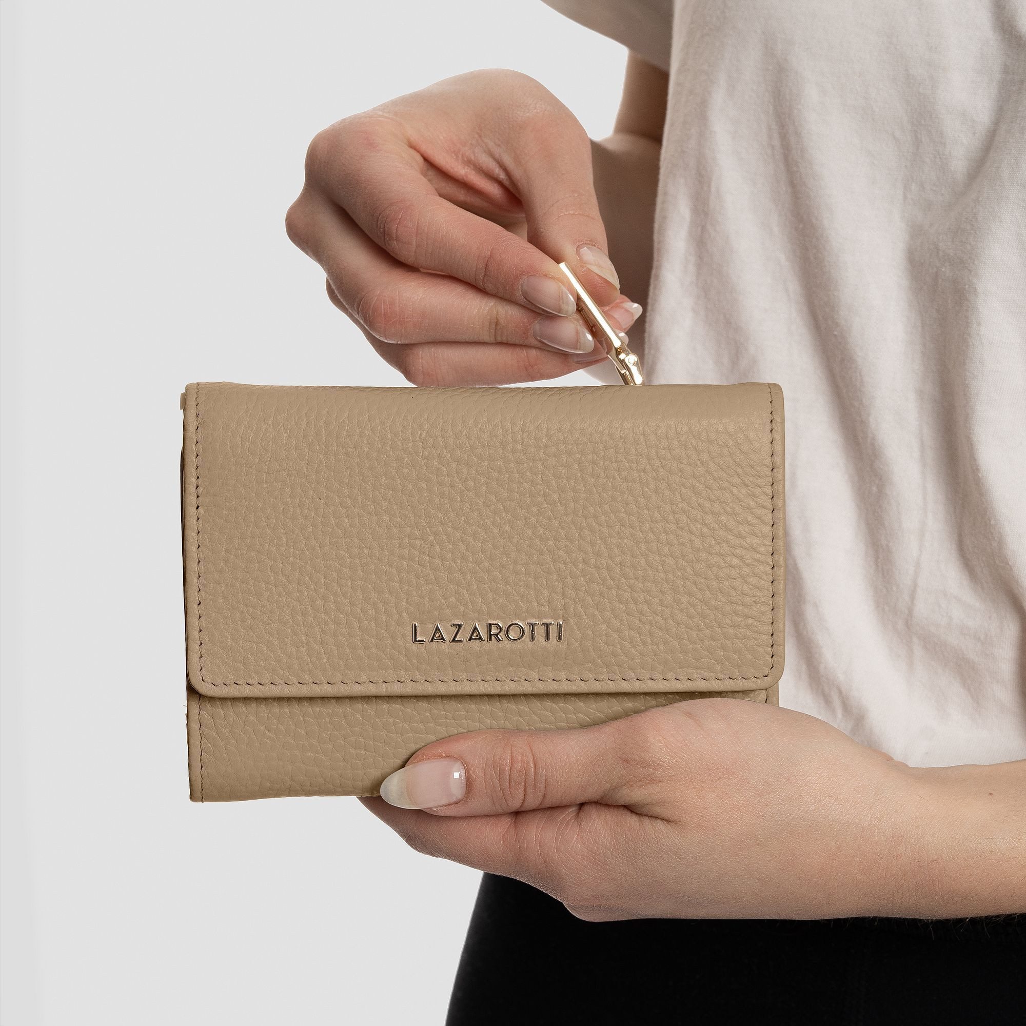 Lazarotti Geldbörse Bologna Leather, Leder günstig online kaufen