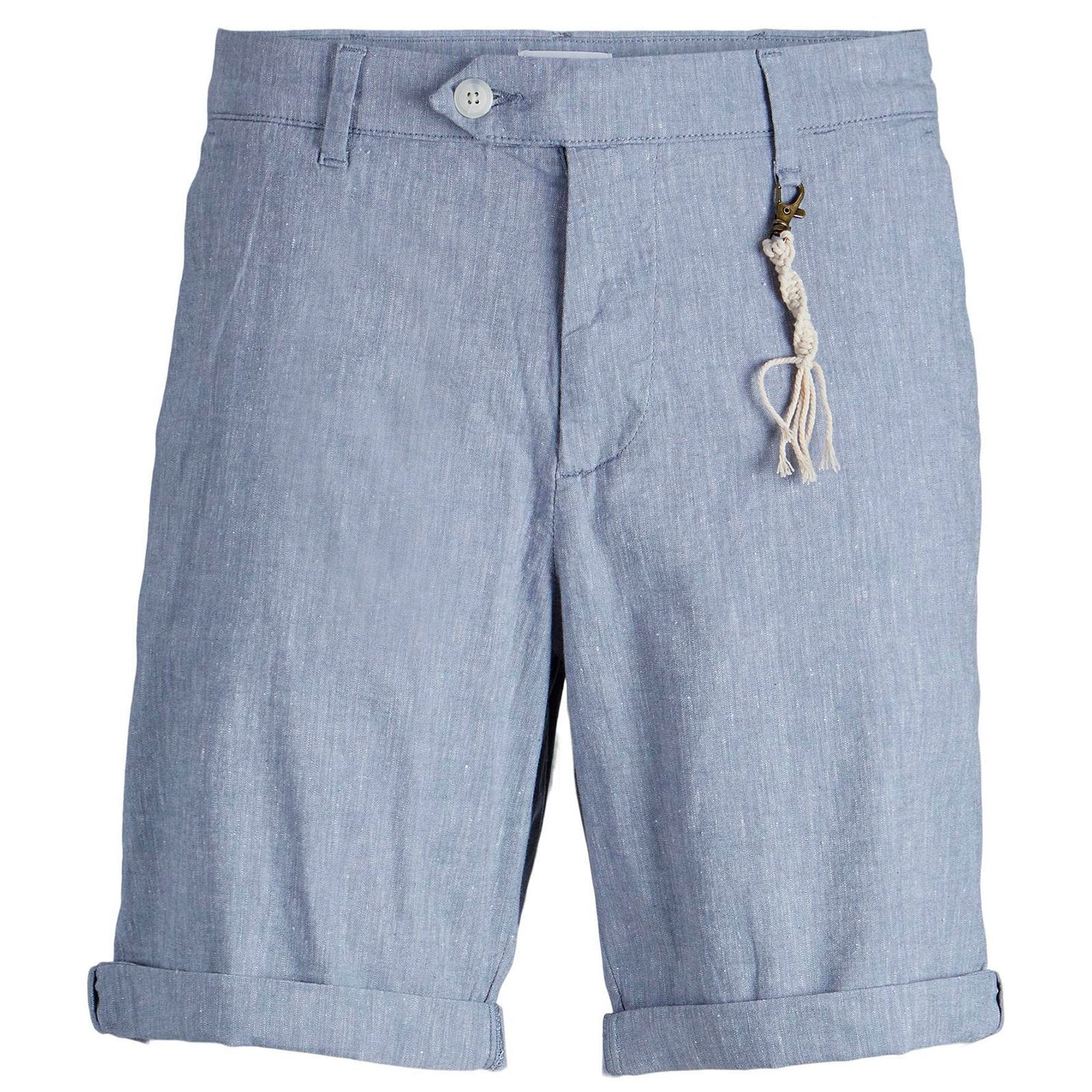 Jack & Jones Chinoshorts Große Größen Herren Chino-Shorts graublau melange Jack & Jones