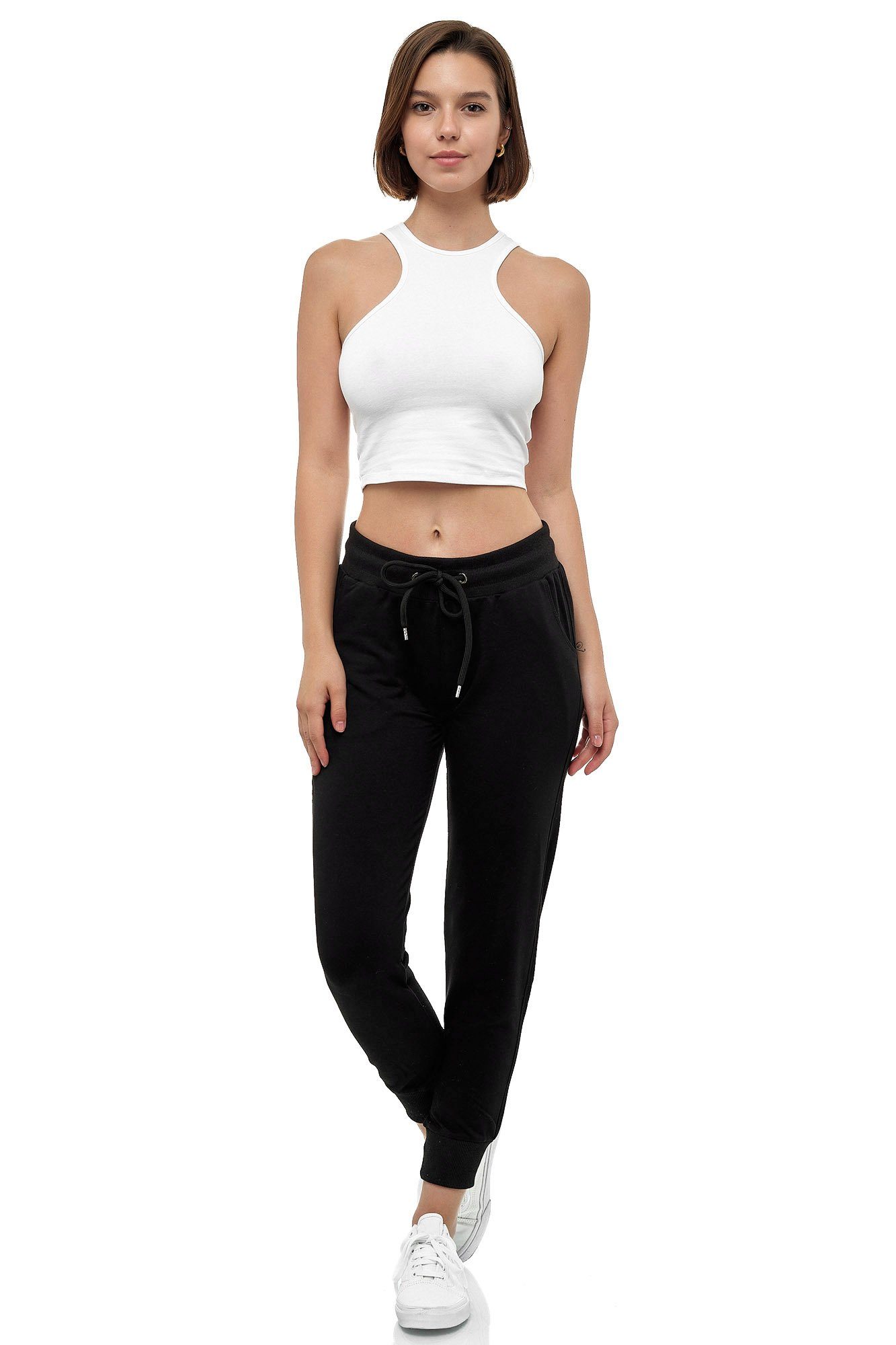 Smith & Solo Jogginghose Jogginghose Damen (1-tlg) Baumwolle