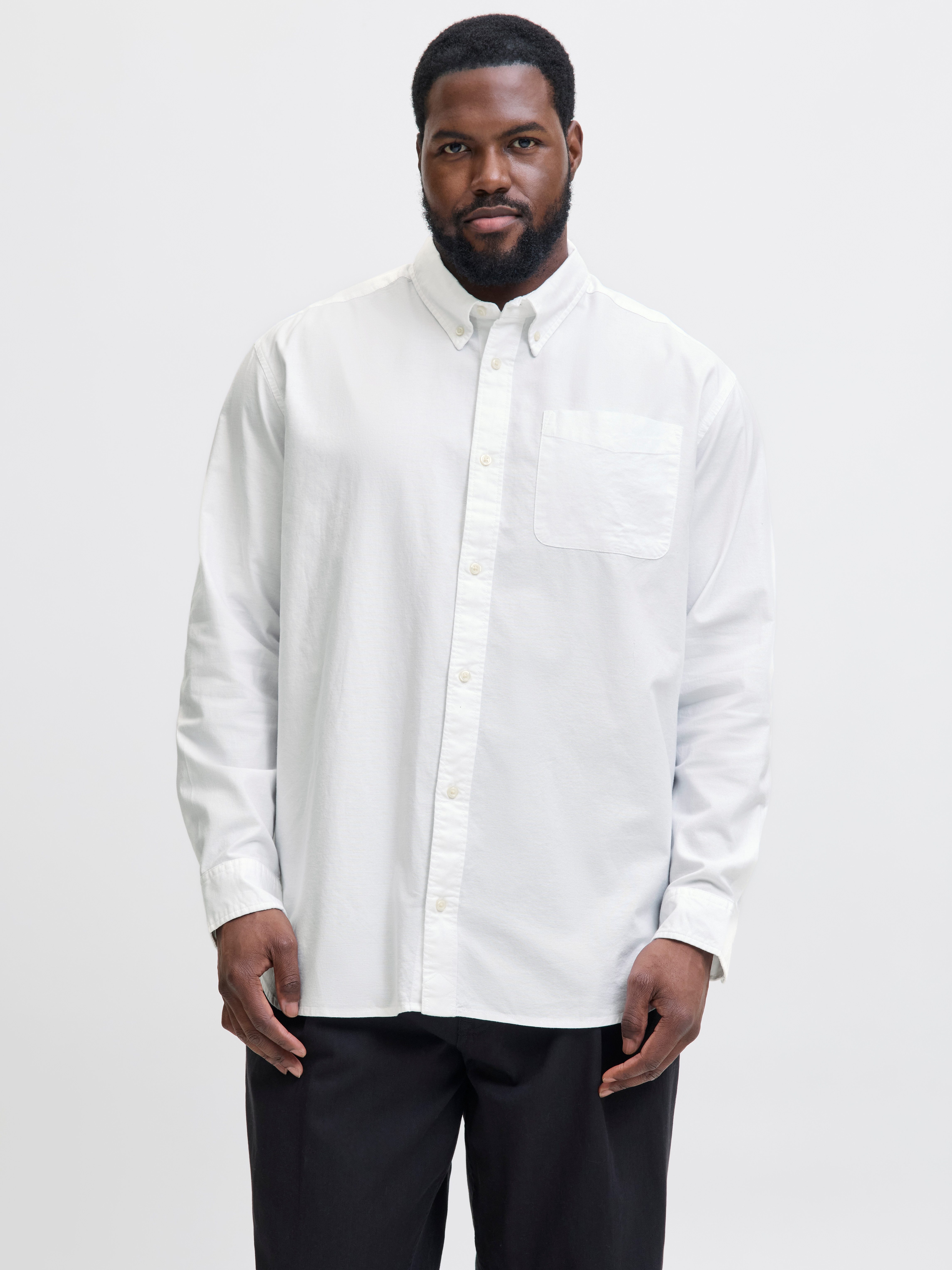 Jack & Jones PlusSize Langarmhemd JPRBLUBROOK OXFORD SHIRT L/S NOOS PLS günstig online kaufen