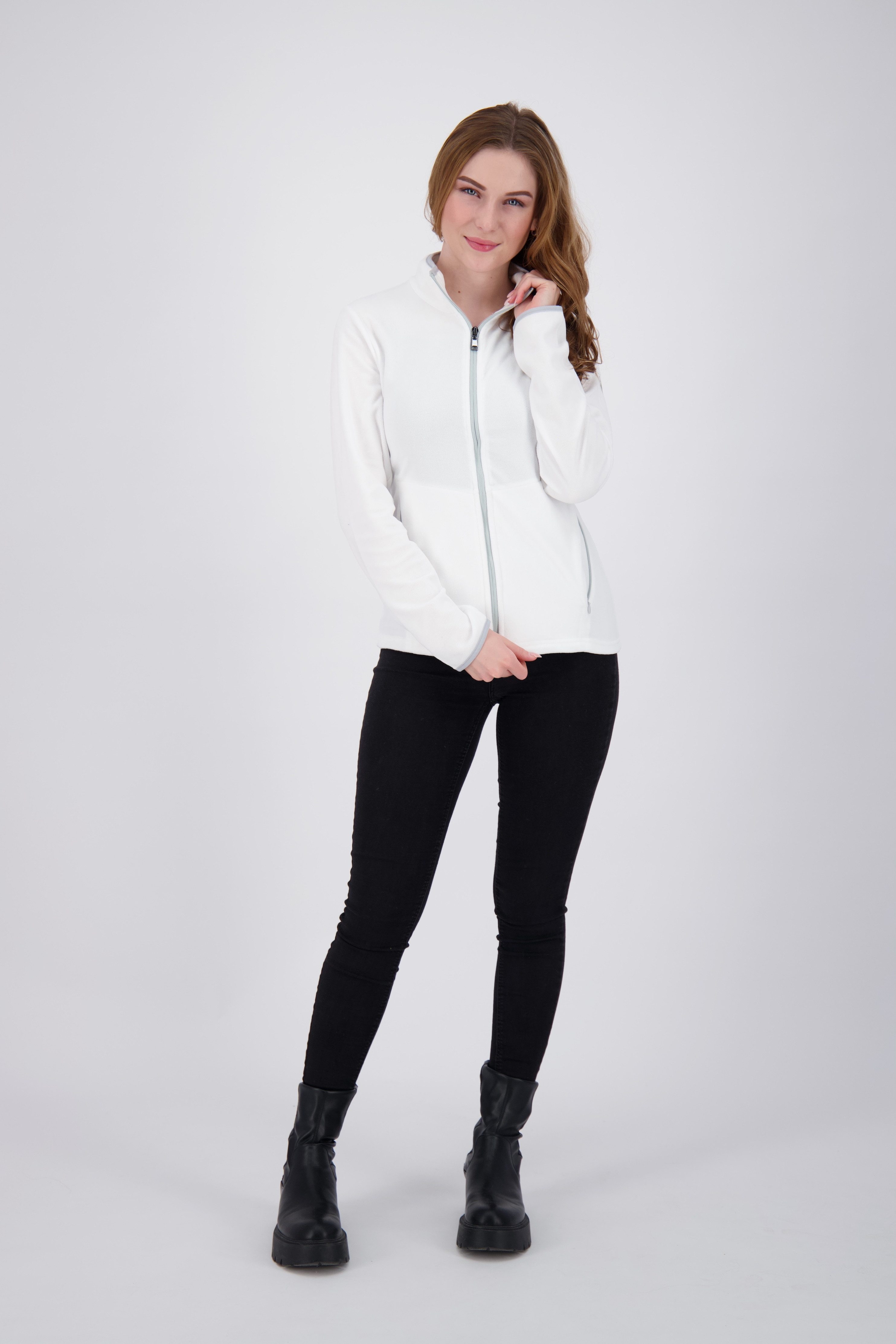 DEPROC Active Fleecejacke DECORAH II WOMEN weiche Fleecejacke in traditioneller Optik