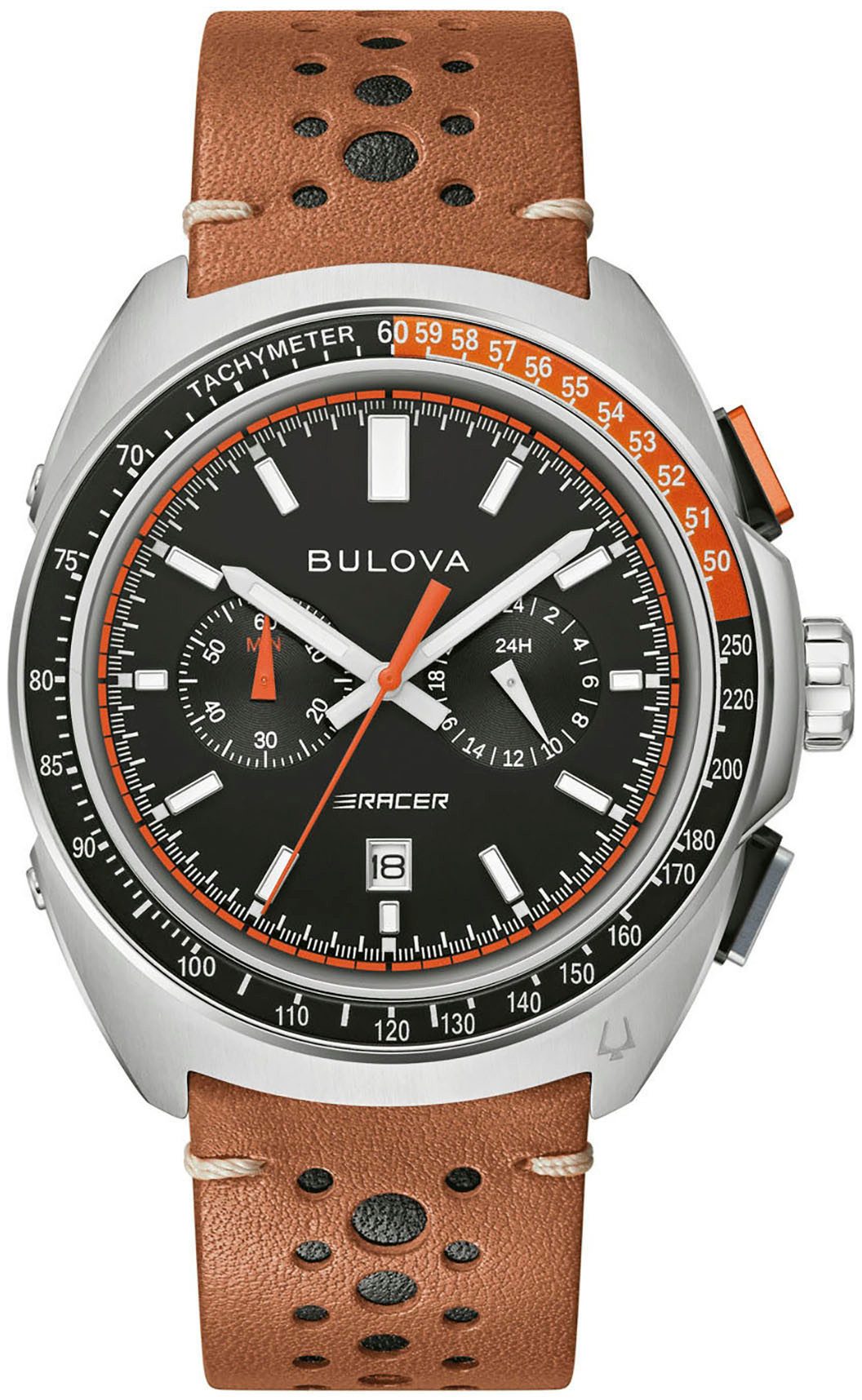 Bulova Chronograph Racer 98B427, Armbanduhr, Quarzuhr, Herrenuhr, Saphirgla günstig online kaufen
