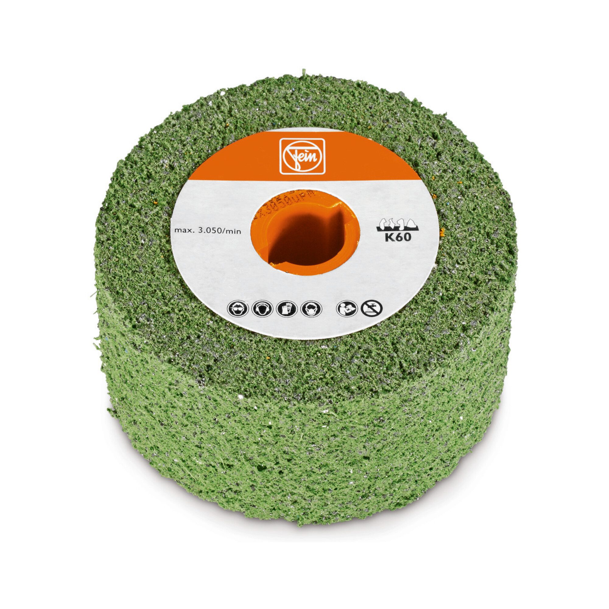 Fein Schleifbockscheibe Fein Elastische Schleifwalze K60