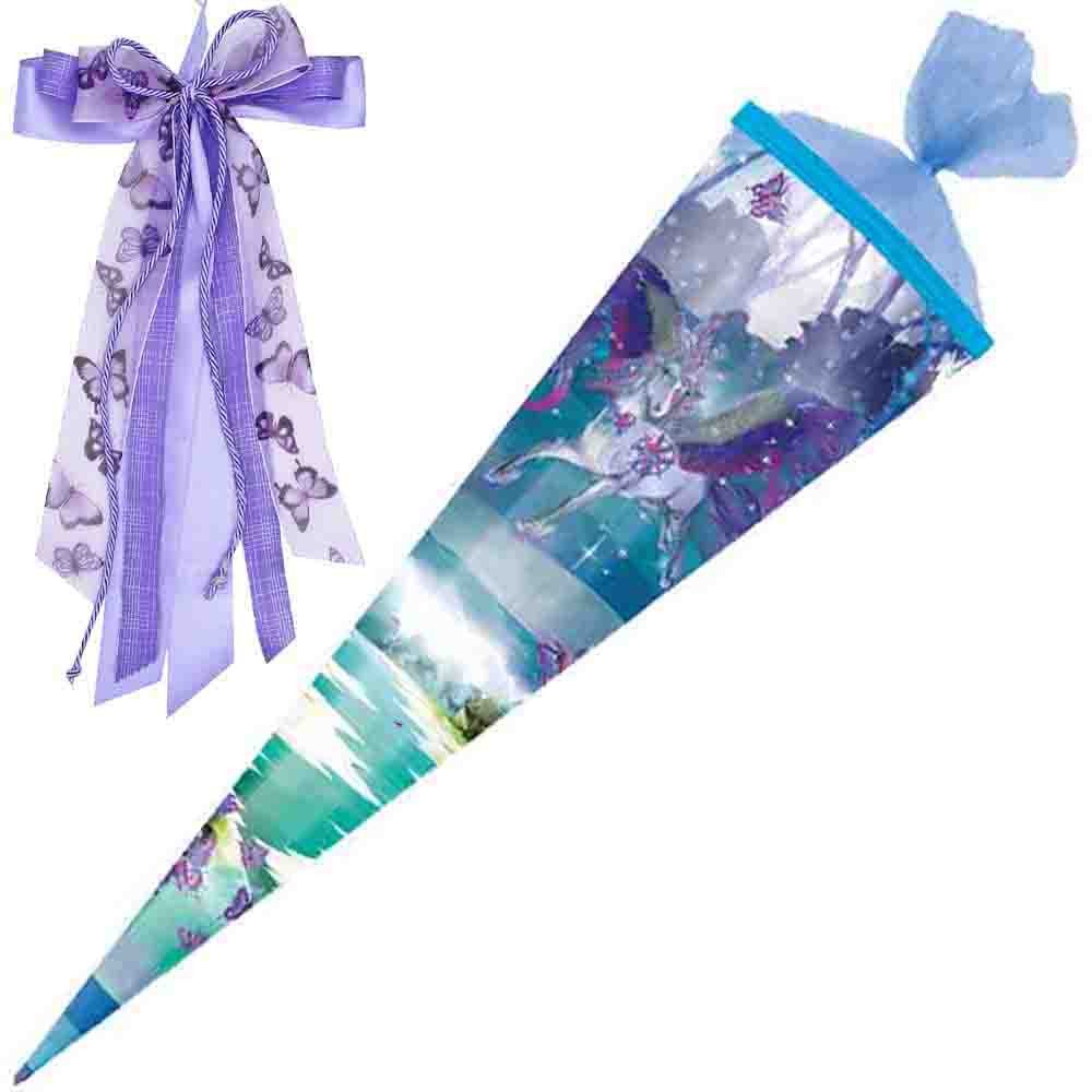 Herlitz Schultüte 85 cm gefüllt 2025 Mädchen Magic Unicorn