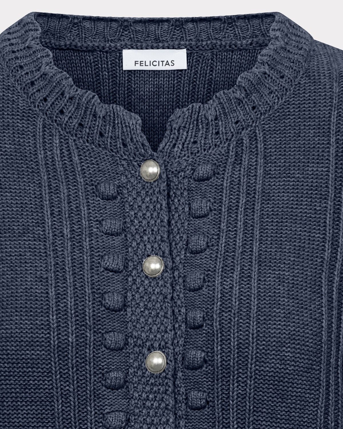 FELICITAS Trachtenjacke Strick-Cardigan Claudine