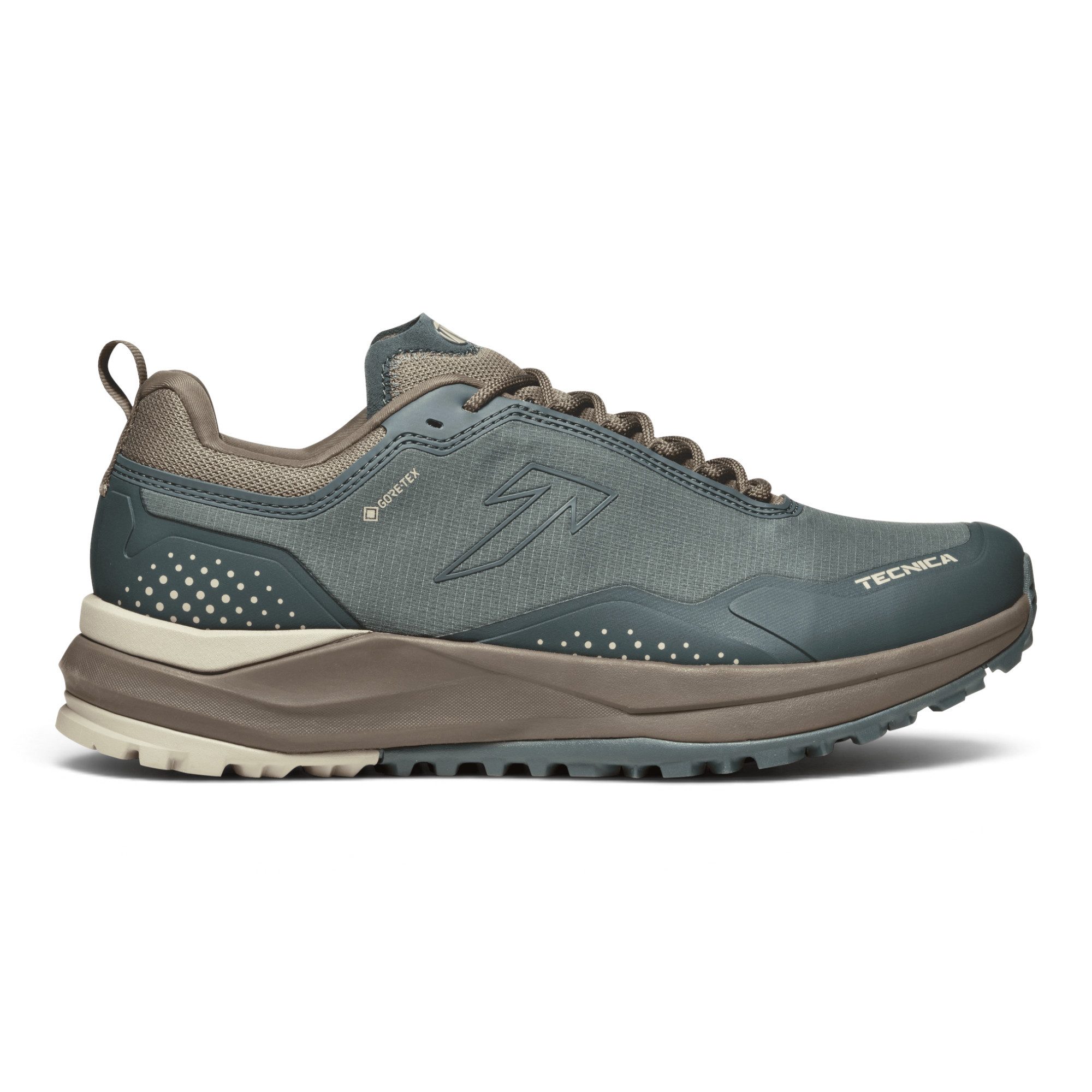 TECNICA Spark Lite GTX (Fast-Hiking, wasserdicht) navyblau/braun Herren Wanderschuh
