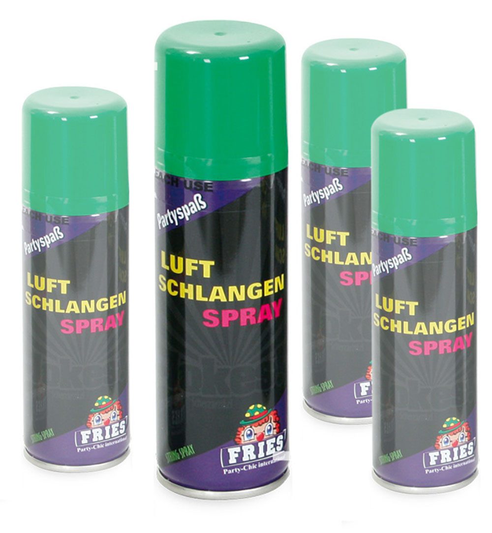 Luftschlange Luftschlangenspray Spray Luftschlangen Party Karneval Halloween 83 g